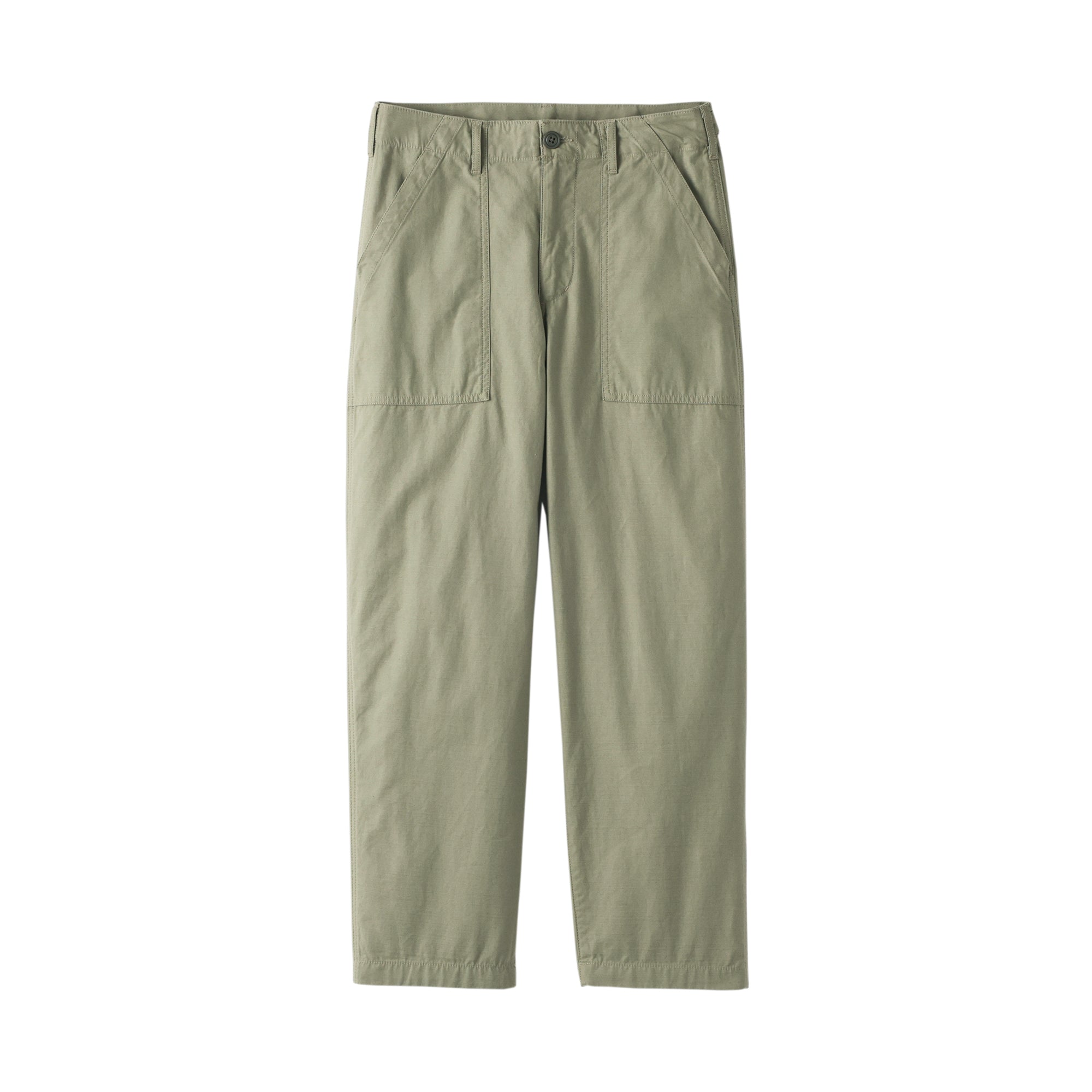 Cotton Satin Baker Pants