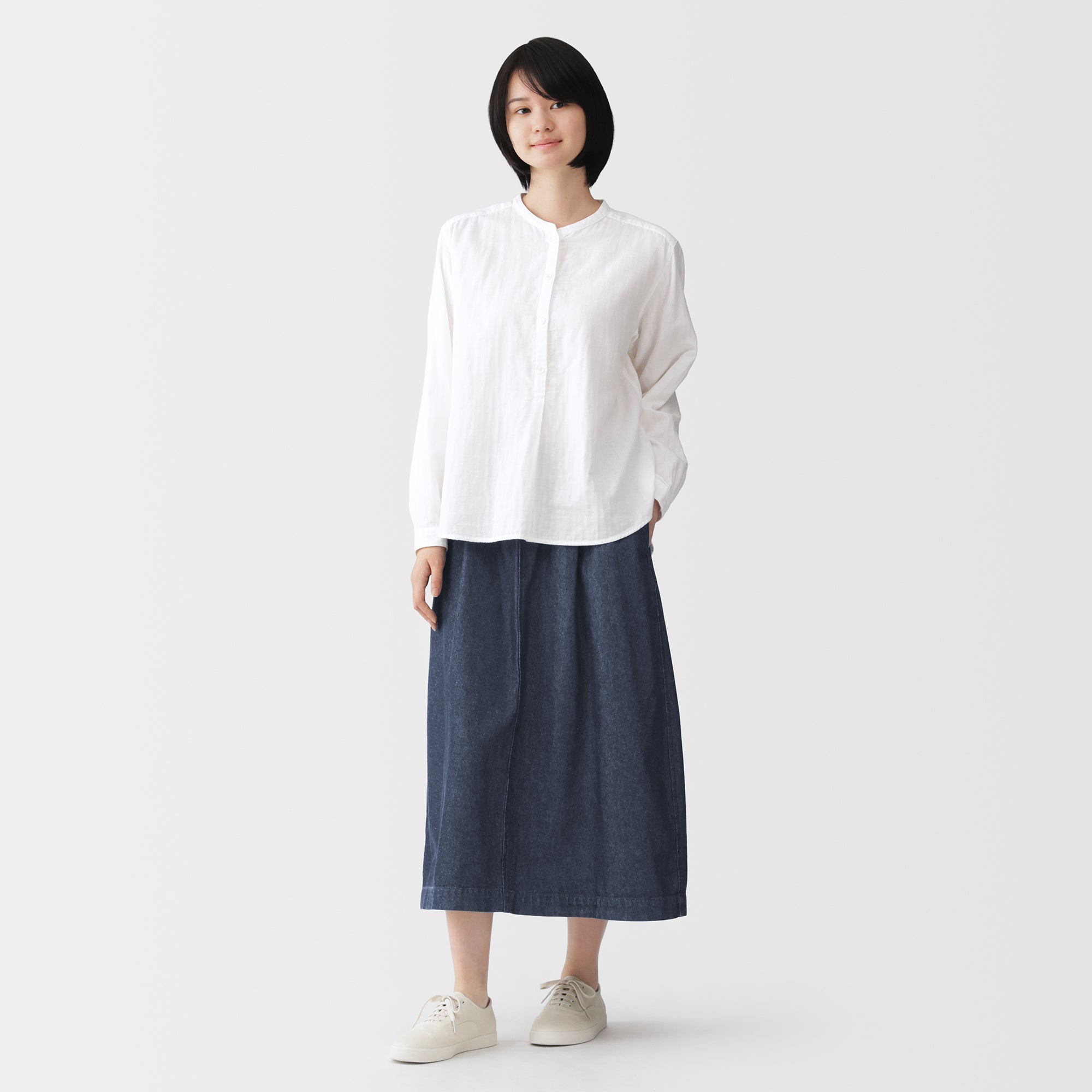 Denim Easy Skirt