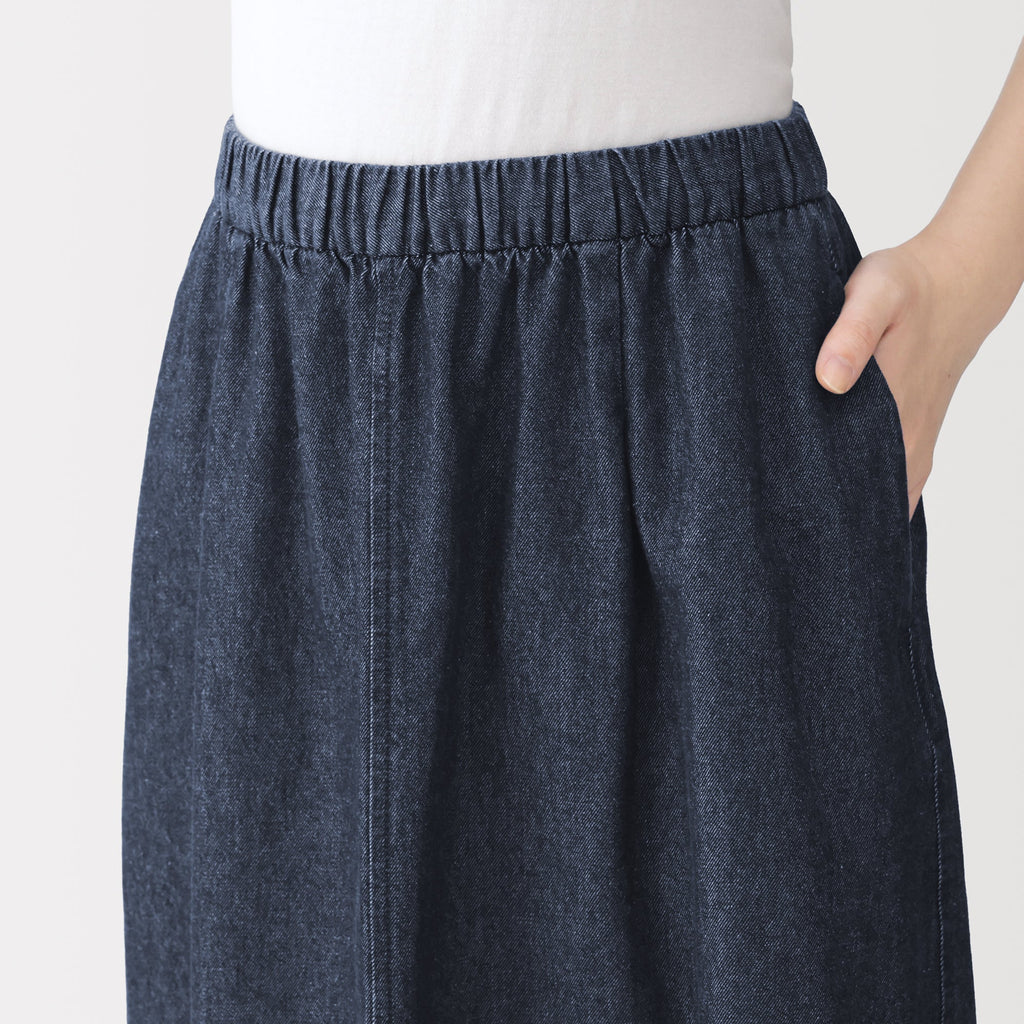 Denim Easy Skirt