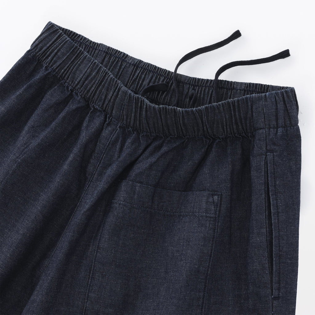 Kapok Blend Denim Skirt Pants