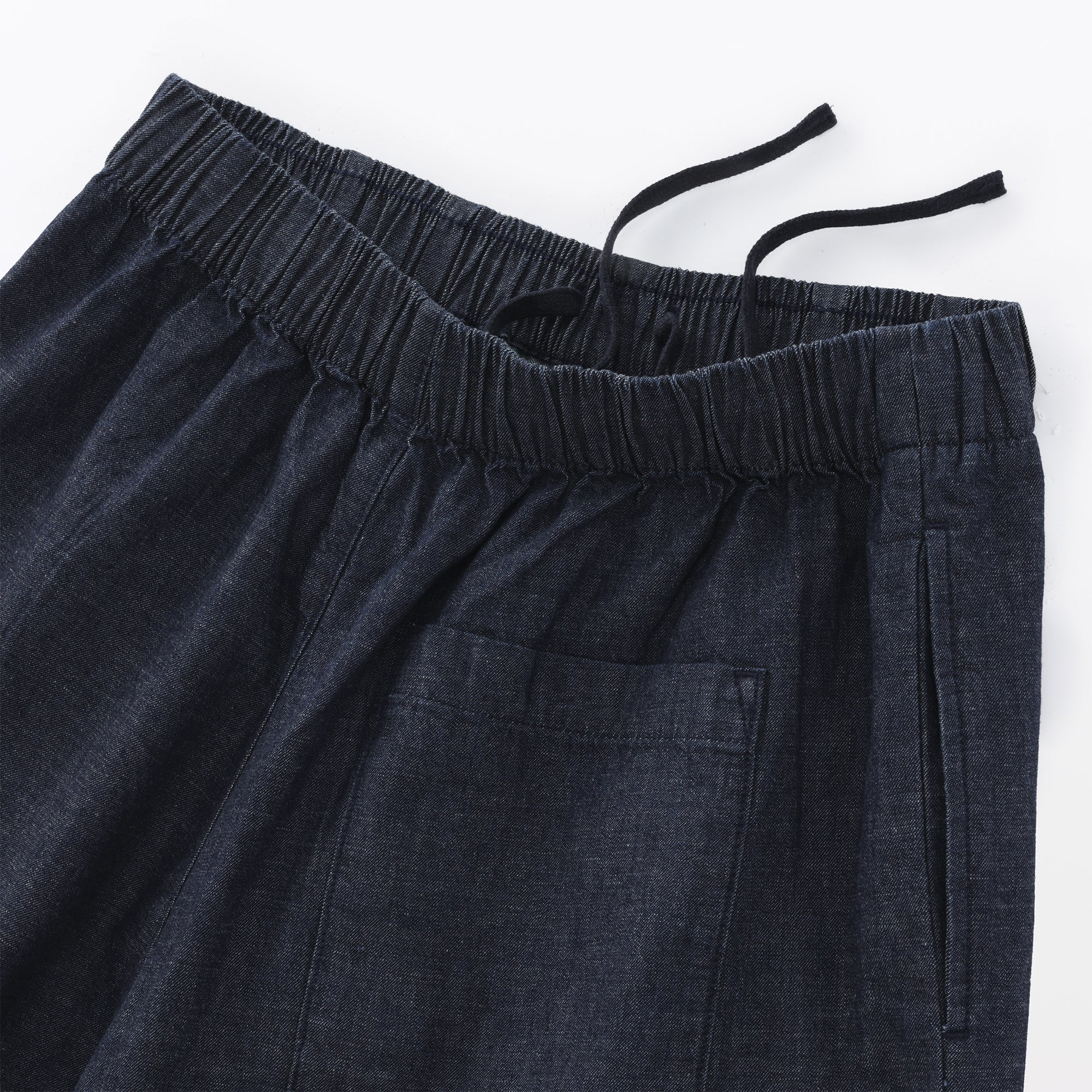 Kapok Blend Denim Skirt Pants