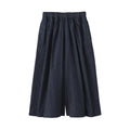Kapok Blend Denim Skirt Pants