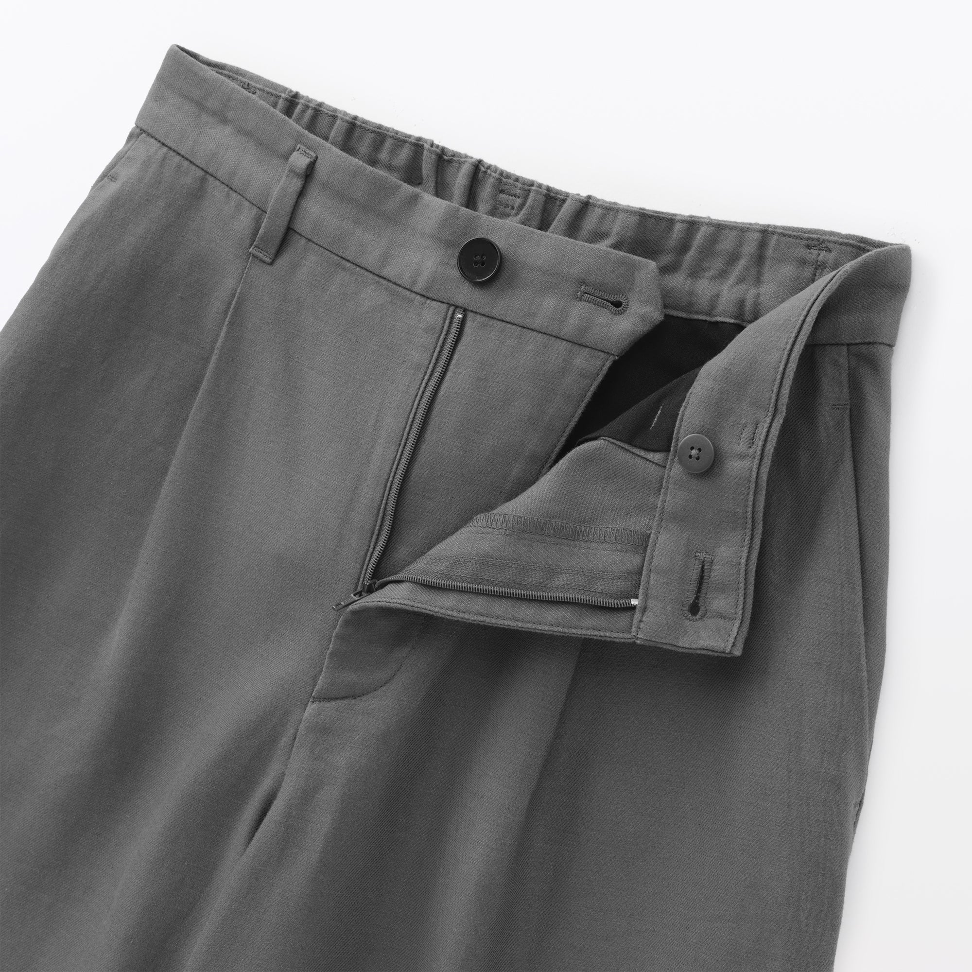 Hemp Blend Twill Shorts