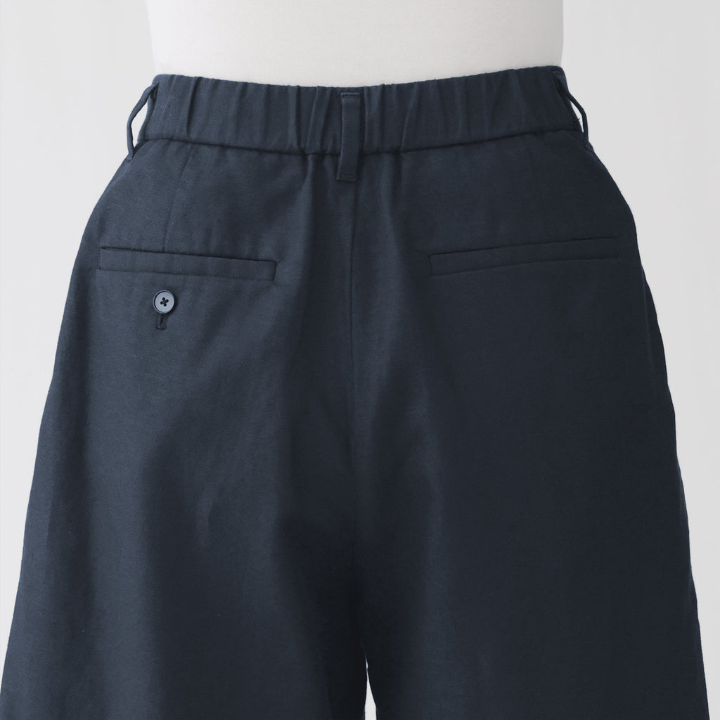 Hemp Blend Twill Shorts