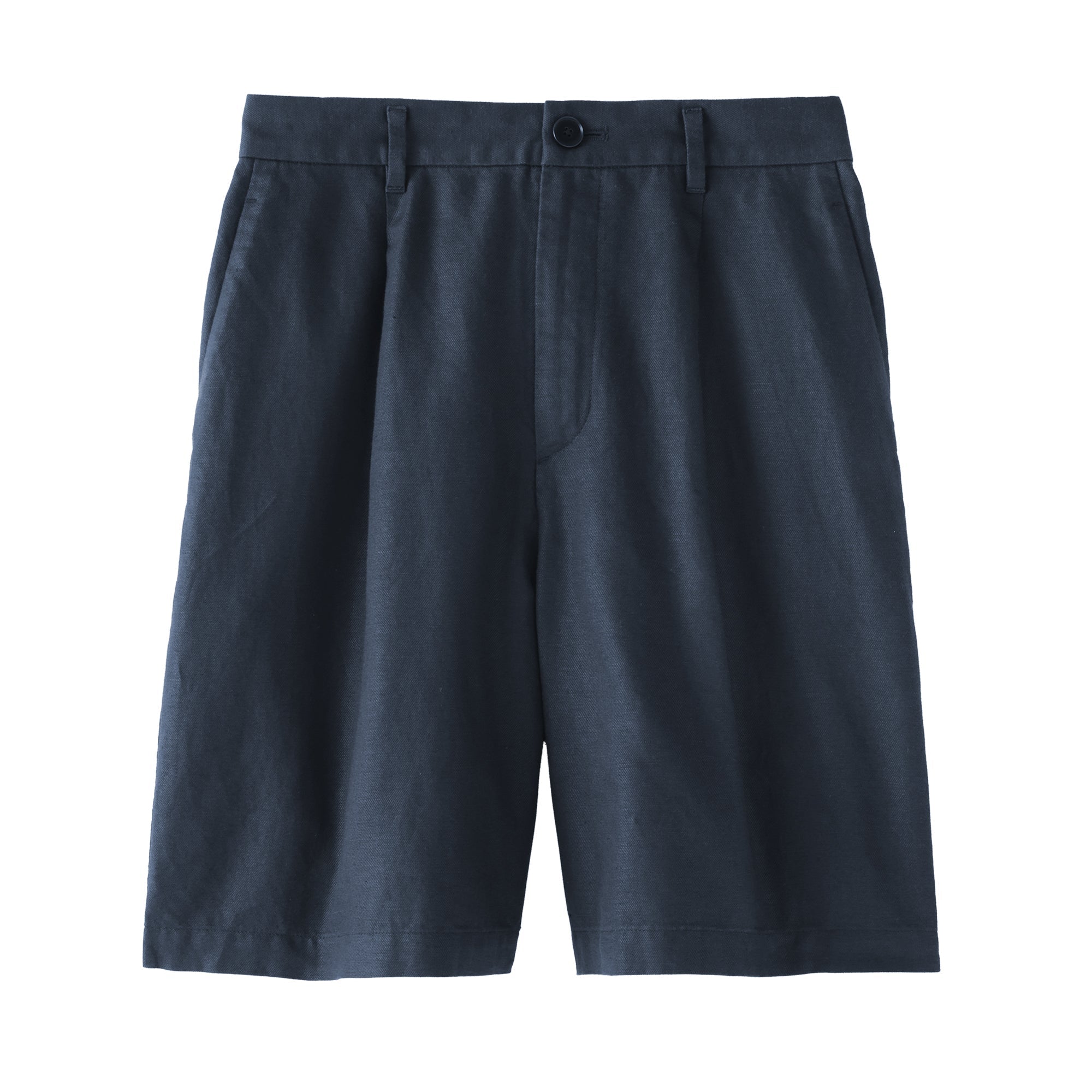 Hemp Blend Twill Shorts