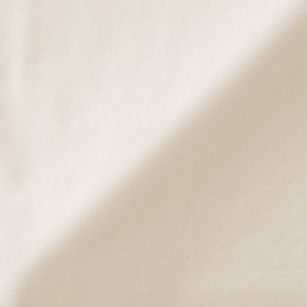 Cotton Twill Wide Tapered Pants