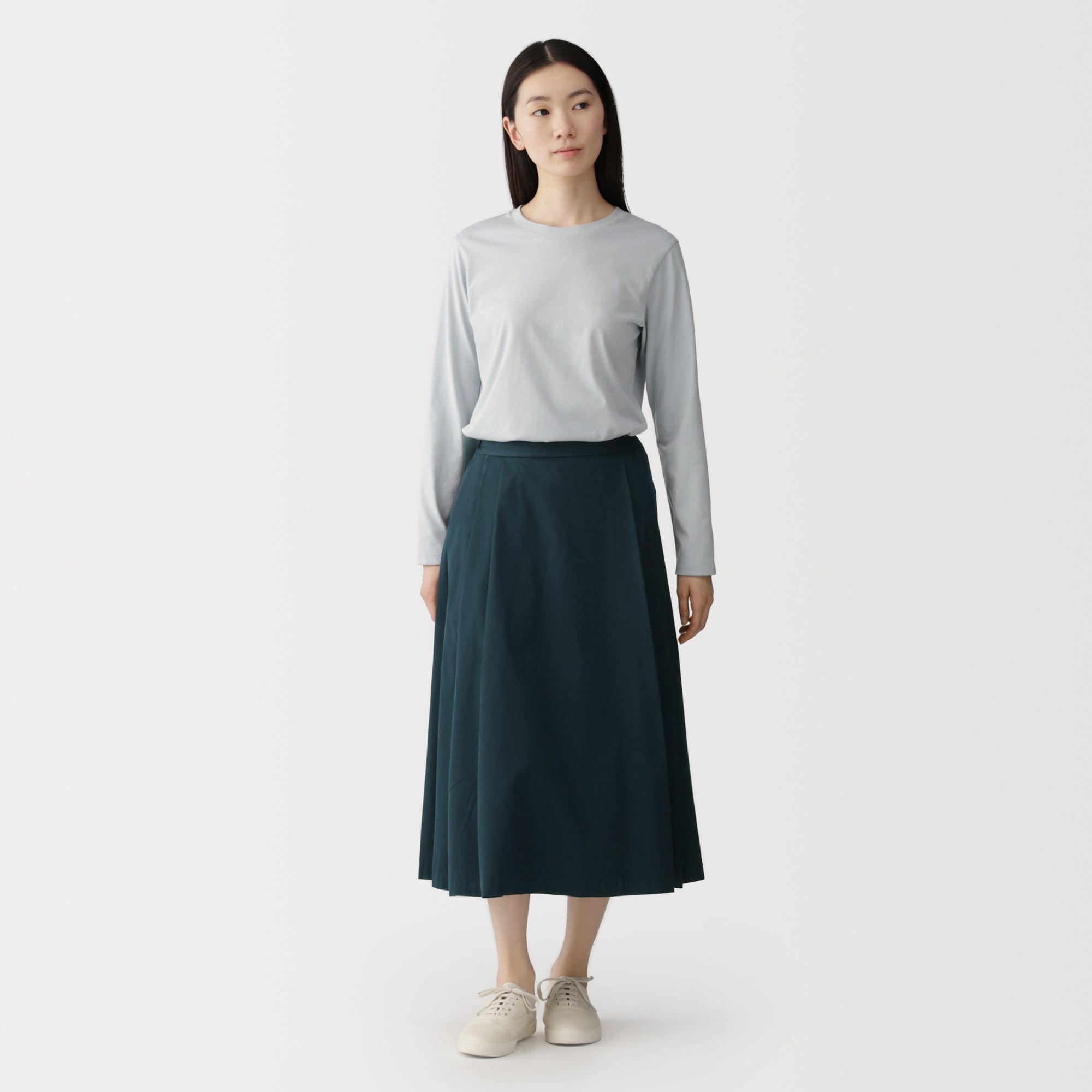 Twill Darted Skirt