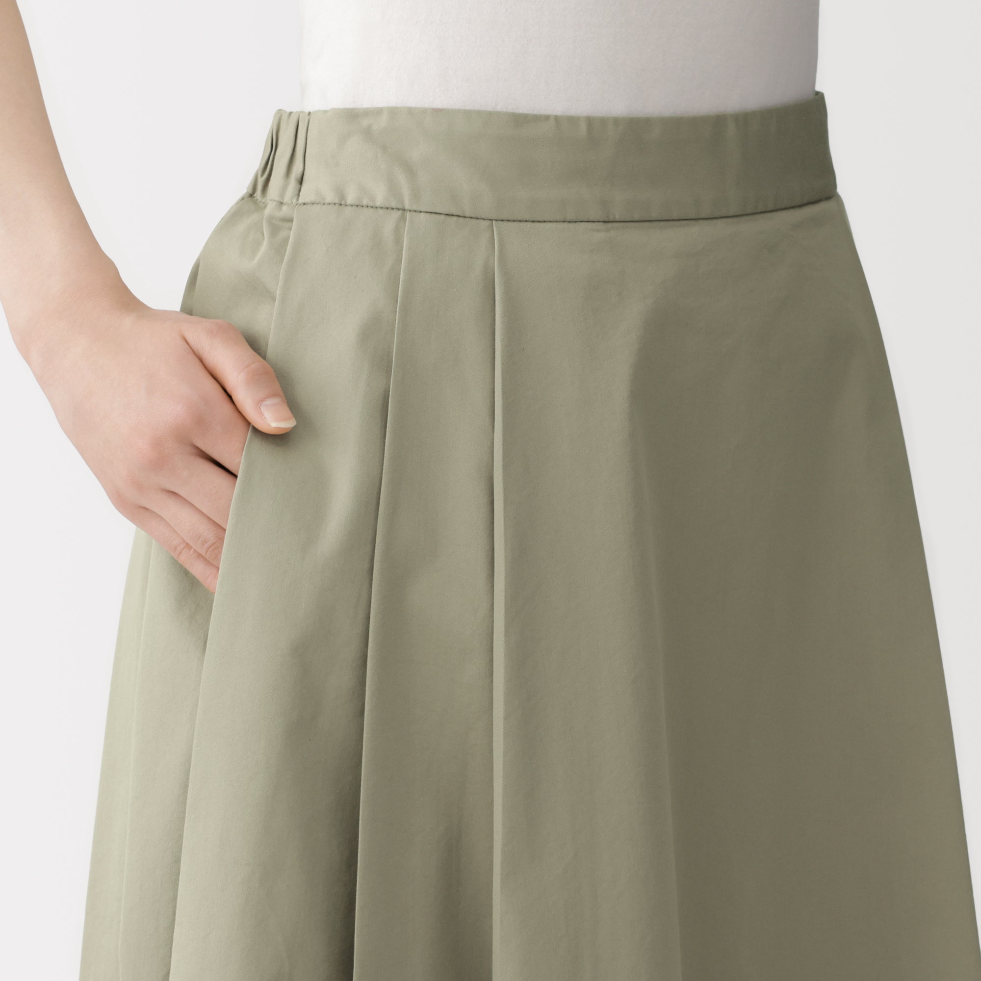 Twill Darted Skirt