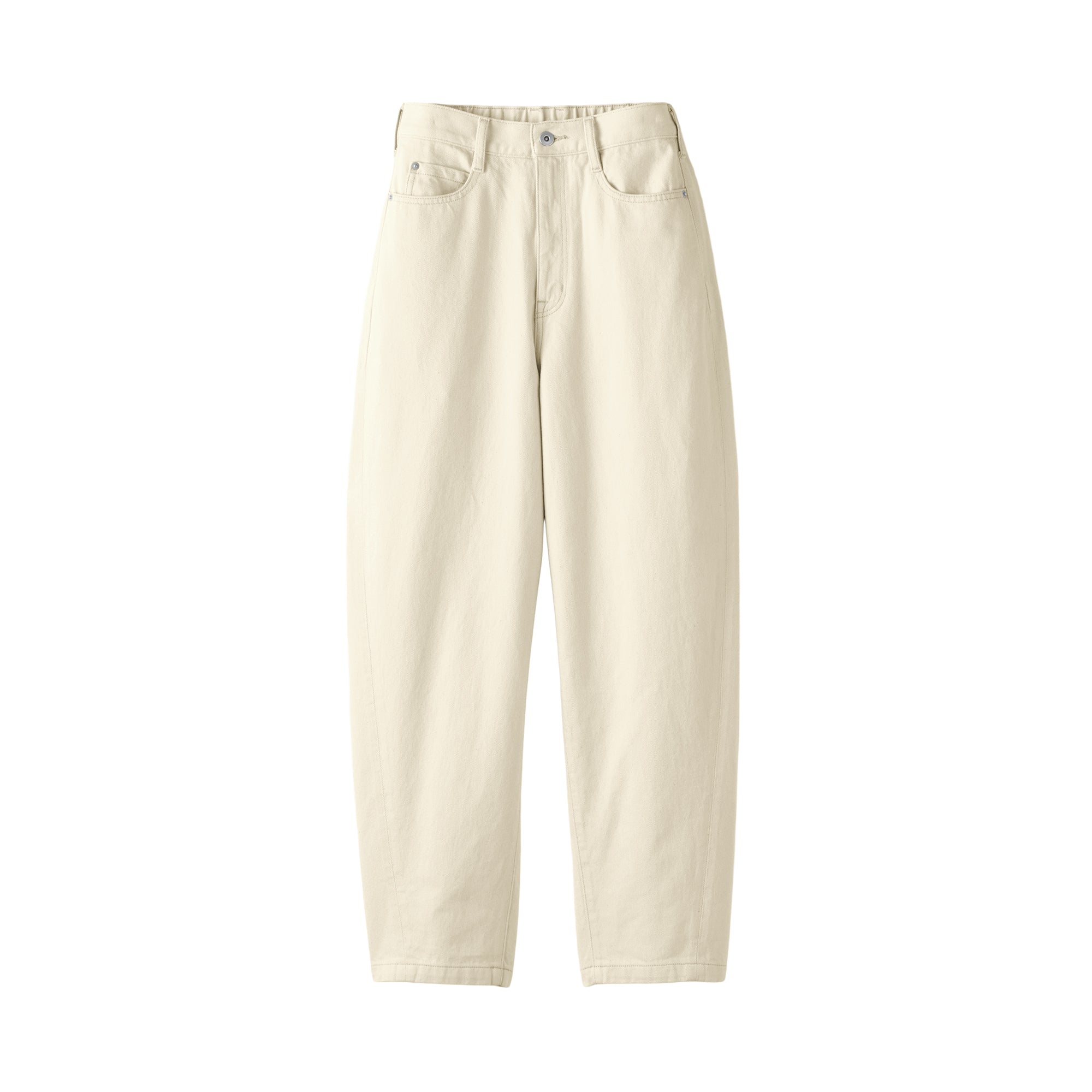 Kapok Blend Denim Cocoon Pants