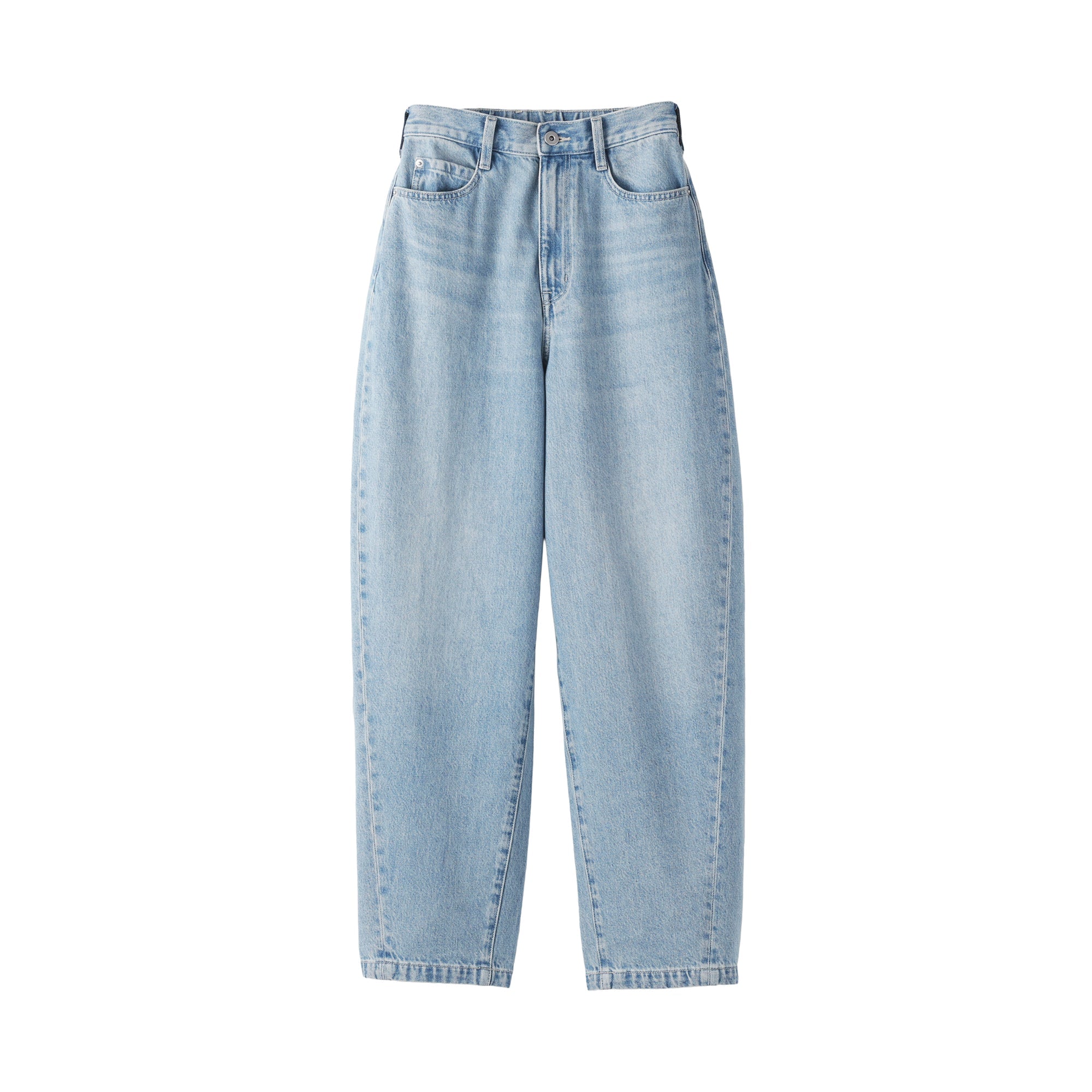 Kapok Blend Denim Cocoon Pants