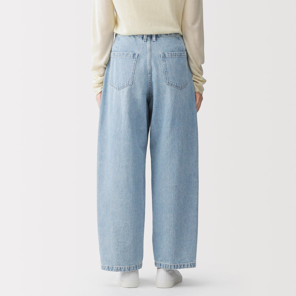 Kapok Blend Denim Cocoon Pants