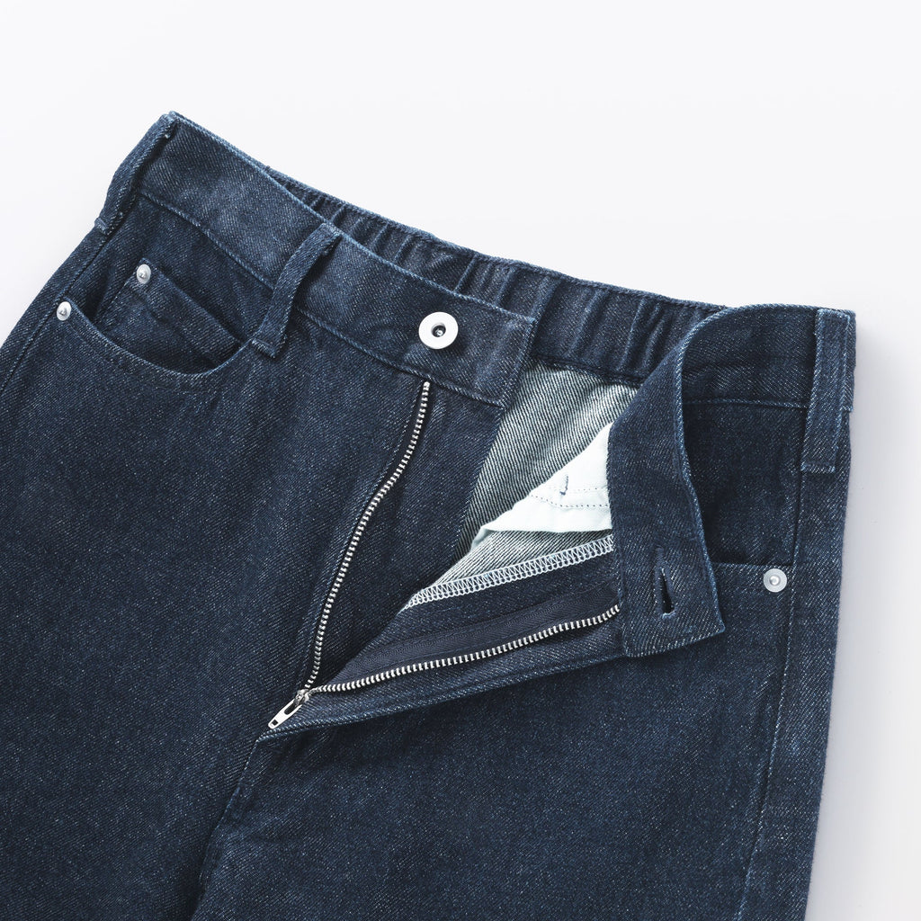 Kapok Blend Denim Cocoon Pants