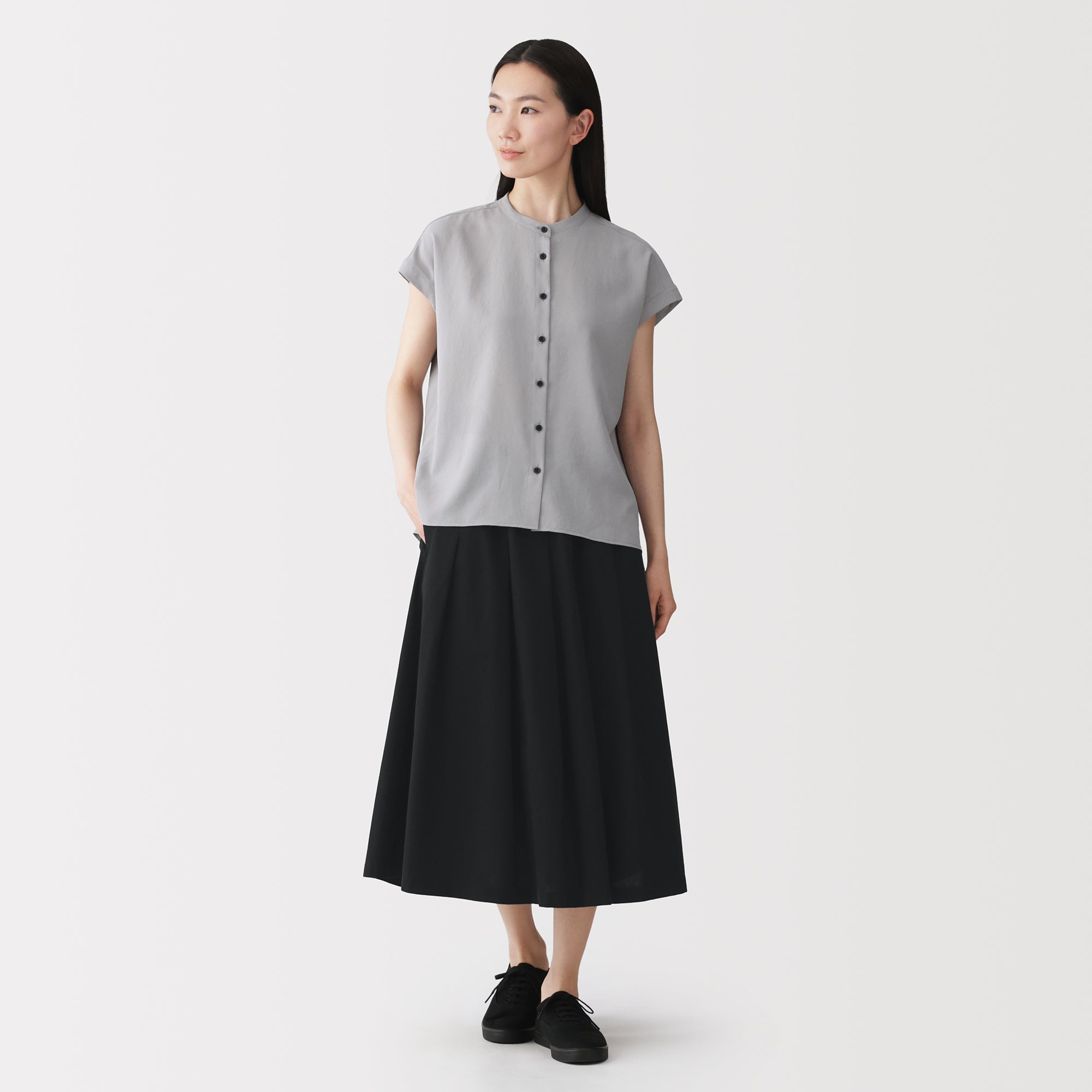 Cool Touch Gathered Skirt