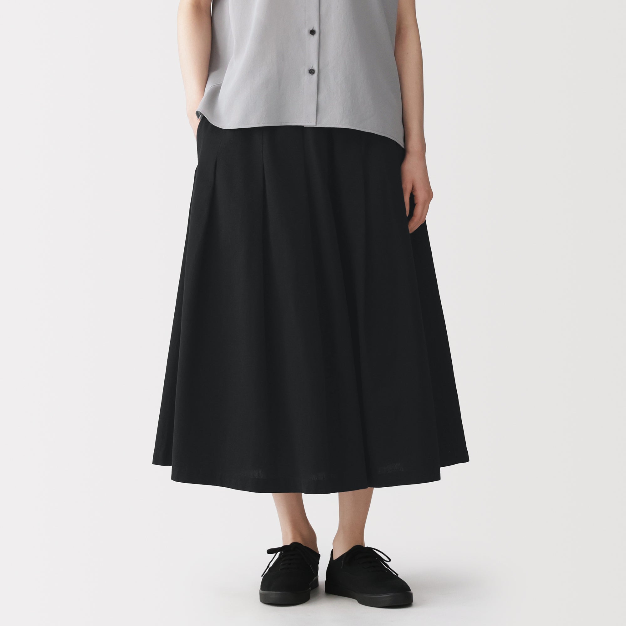 Cool Touch Gathered Skirt