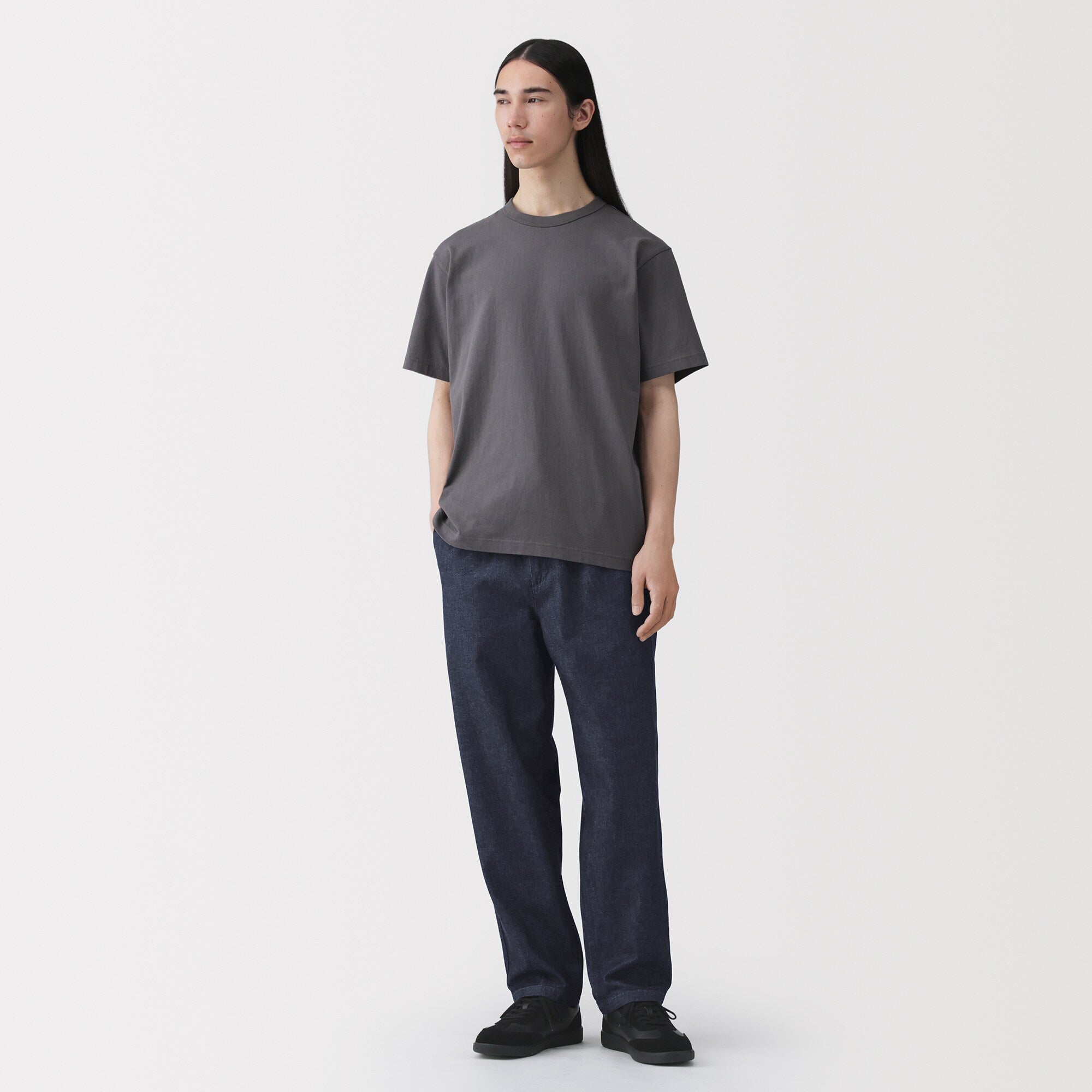 Denim Easy Pants
