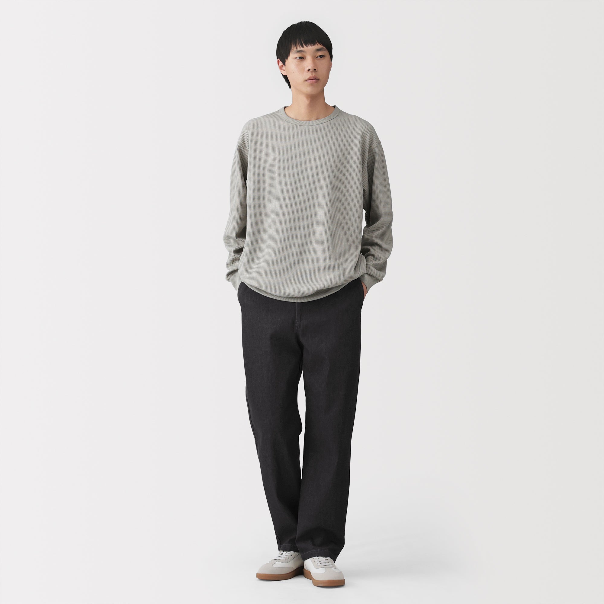 Denim Easy Pants