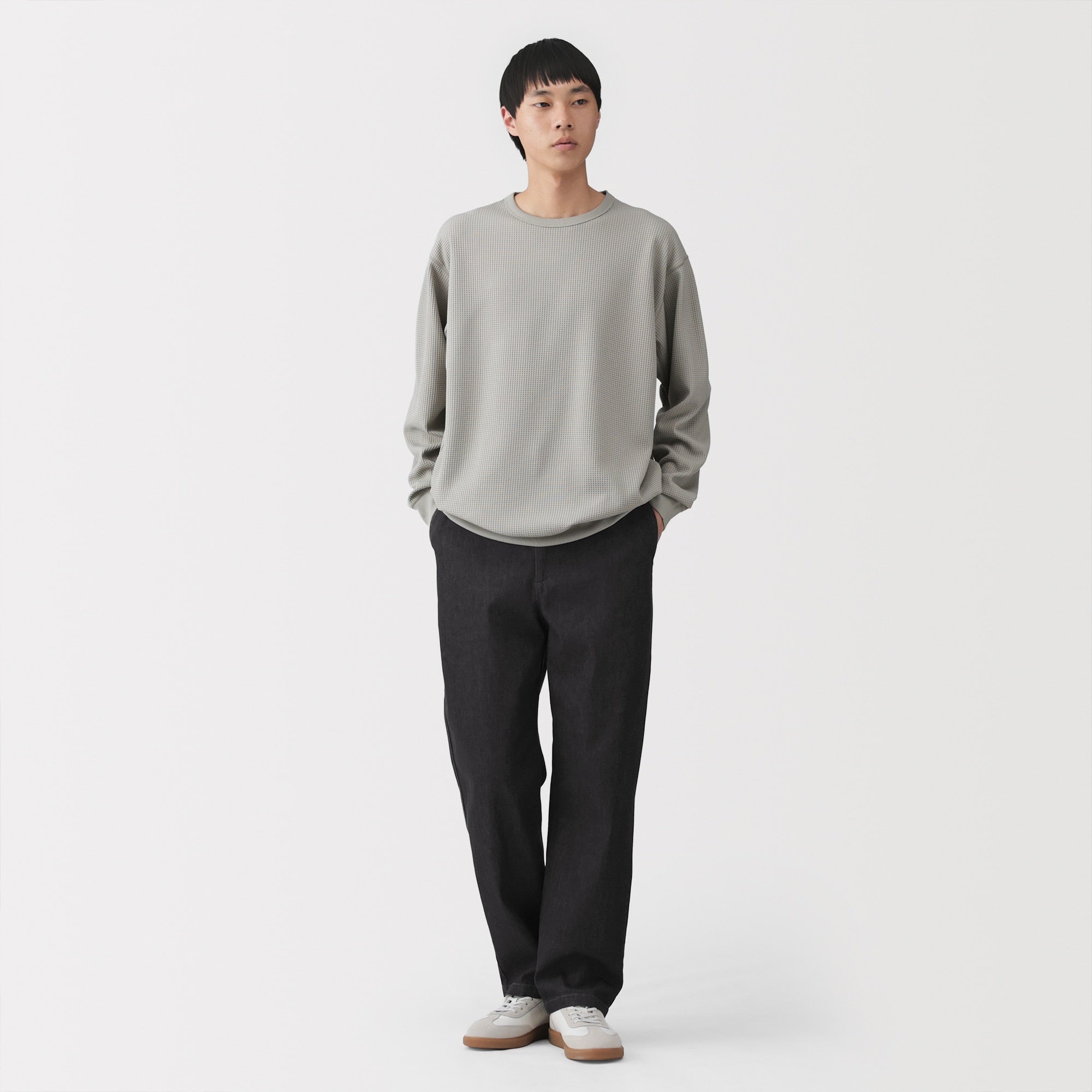 Denim Easy Pants