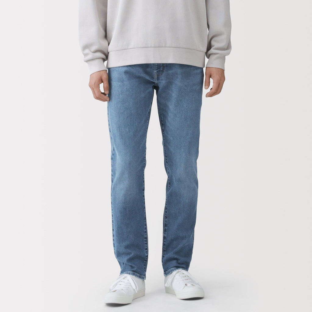 Stretch Denim Slim Pants