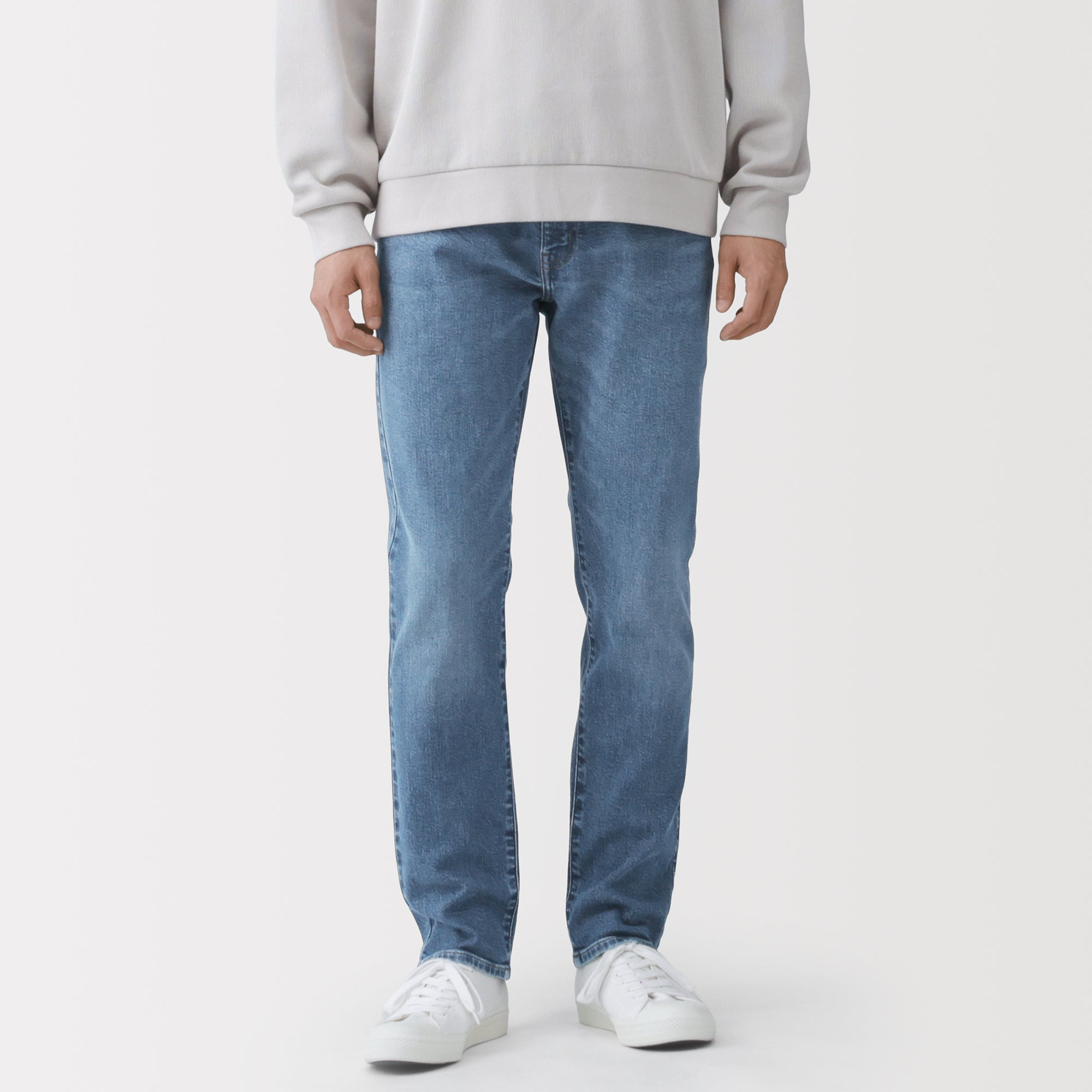 Stretch Denim Slim Pants