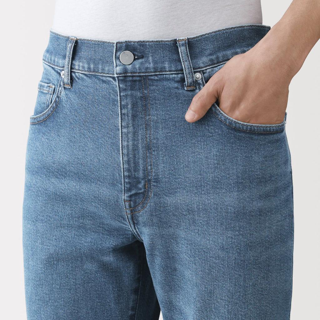 Stretch Denim Slim Pants