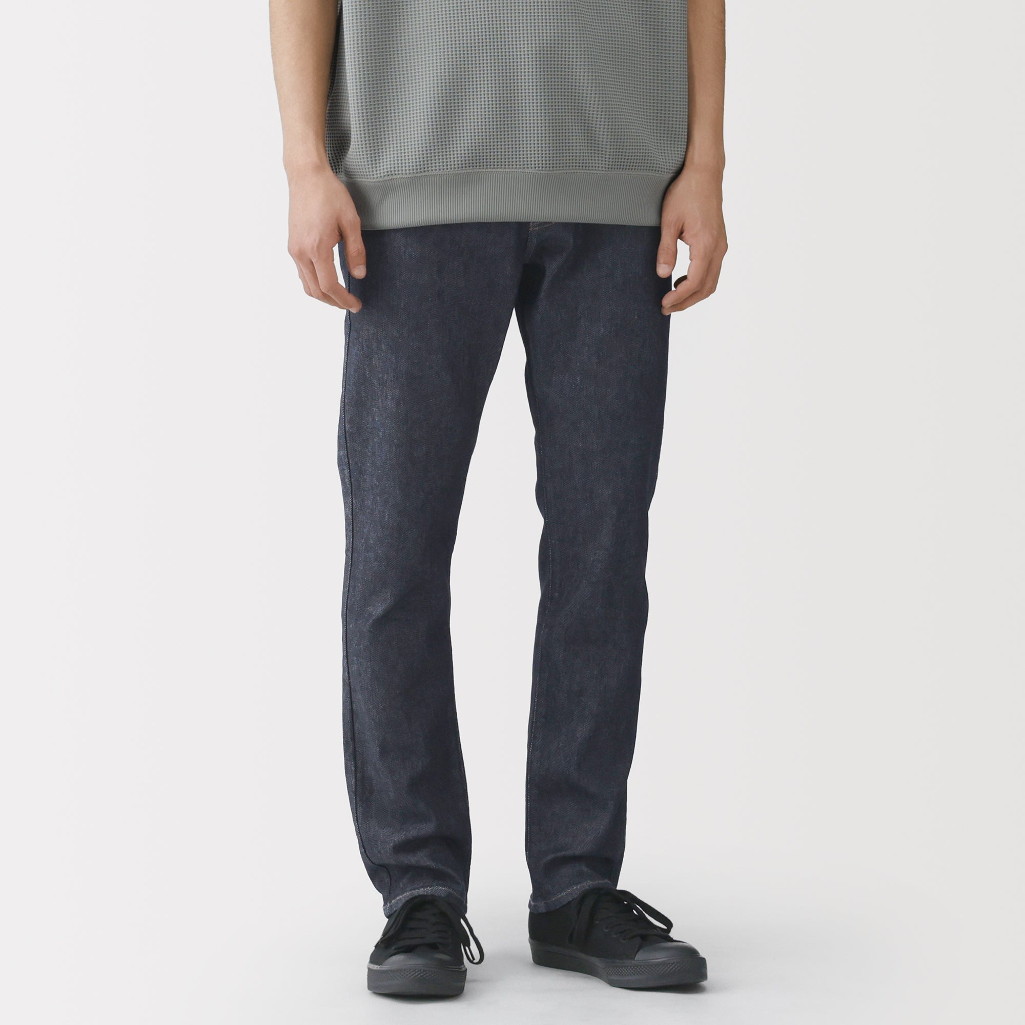 Stretch Denim Slim Pants