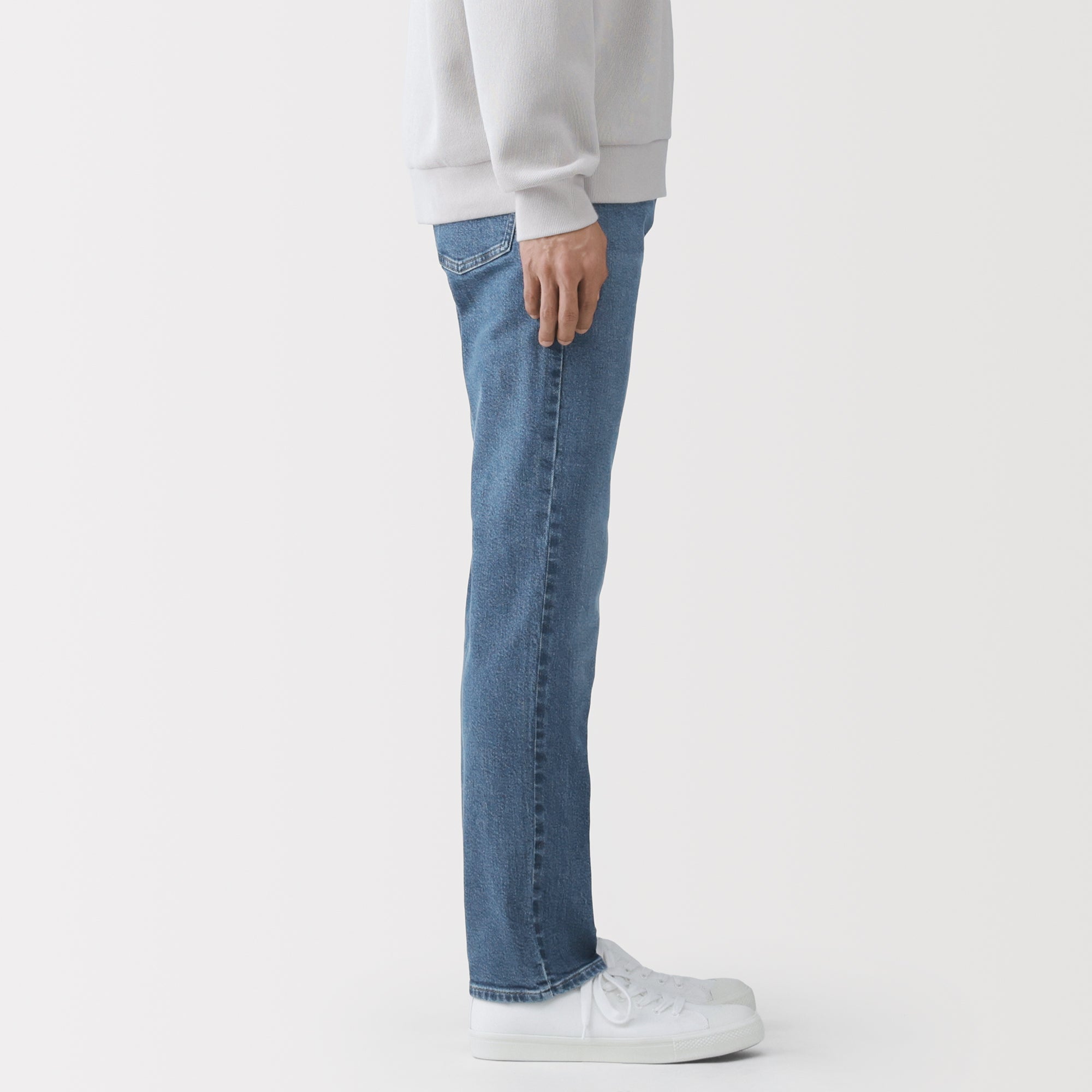 Stretch Denim Slim Pants