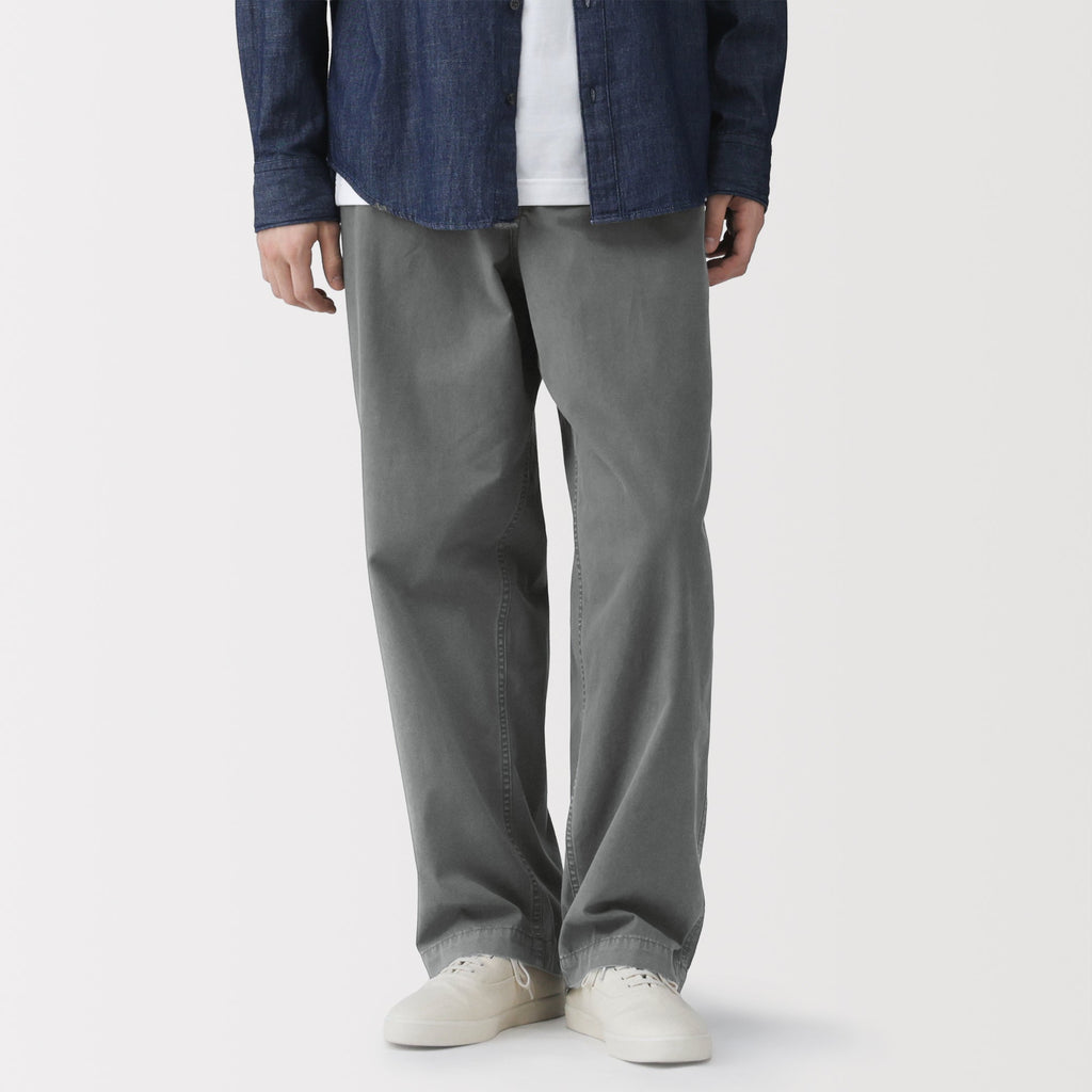 Cotton Garment Dyed Pants