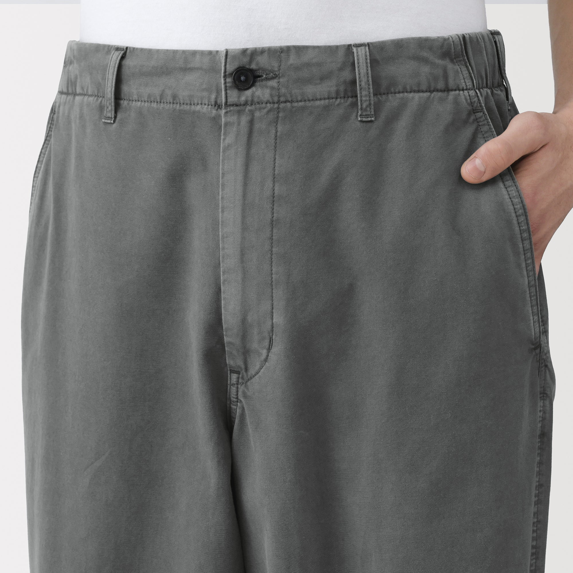 Cotton Garment Dyed Pants