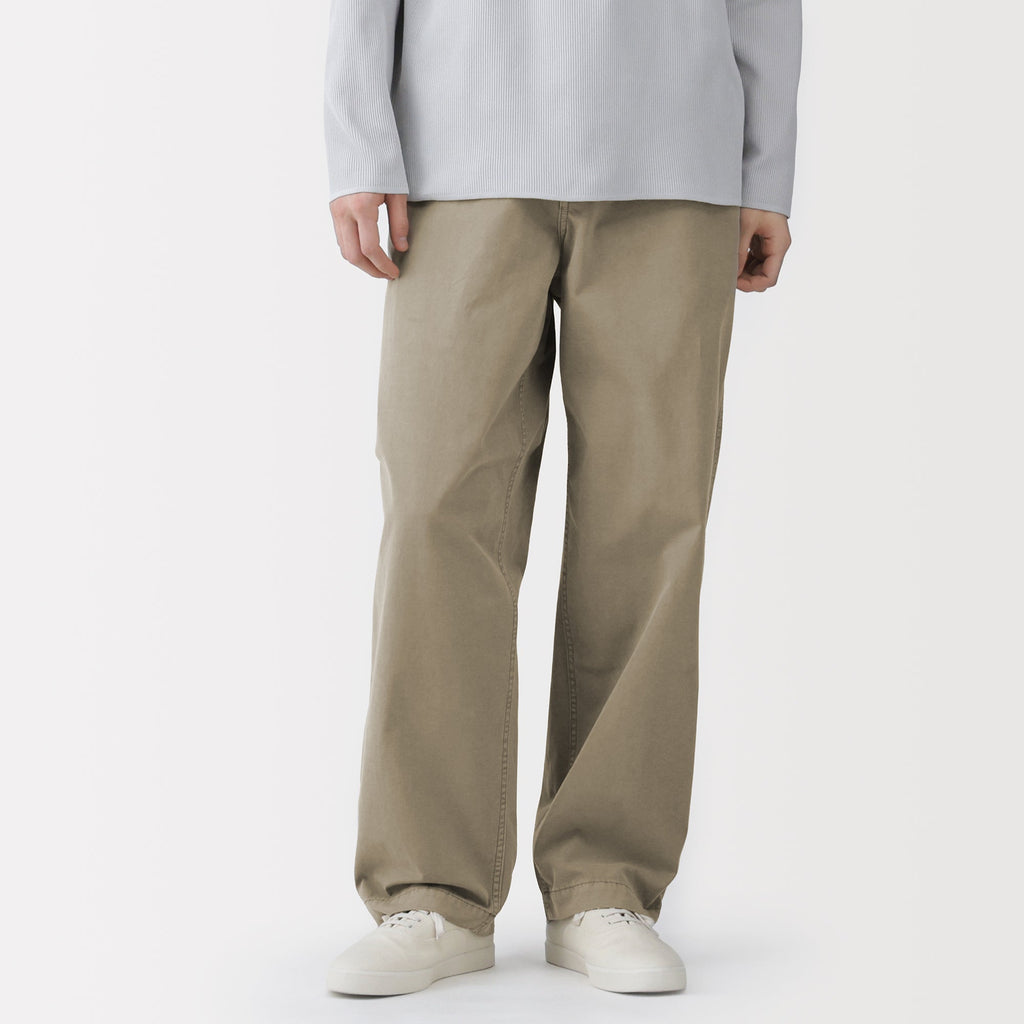 Cotton Garment Dyed Pants