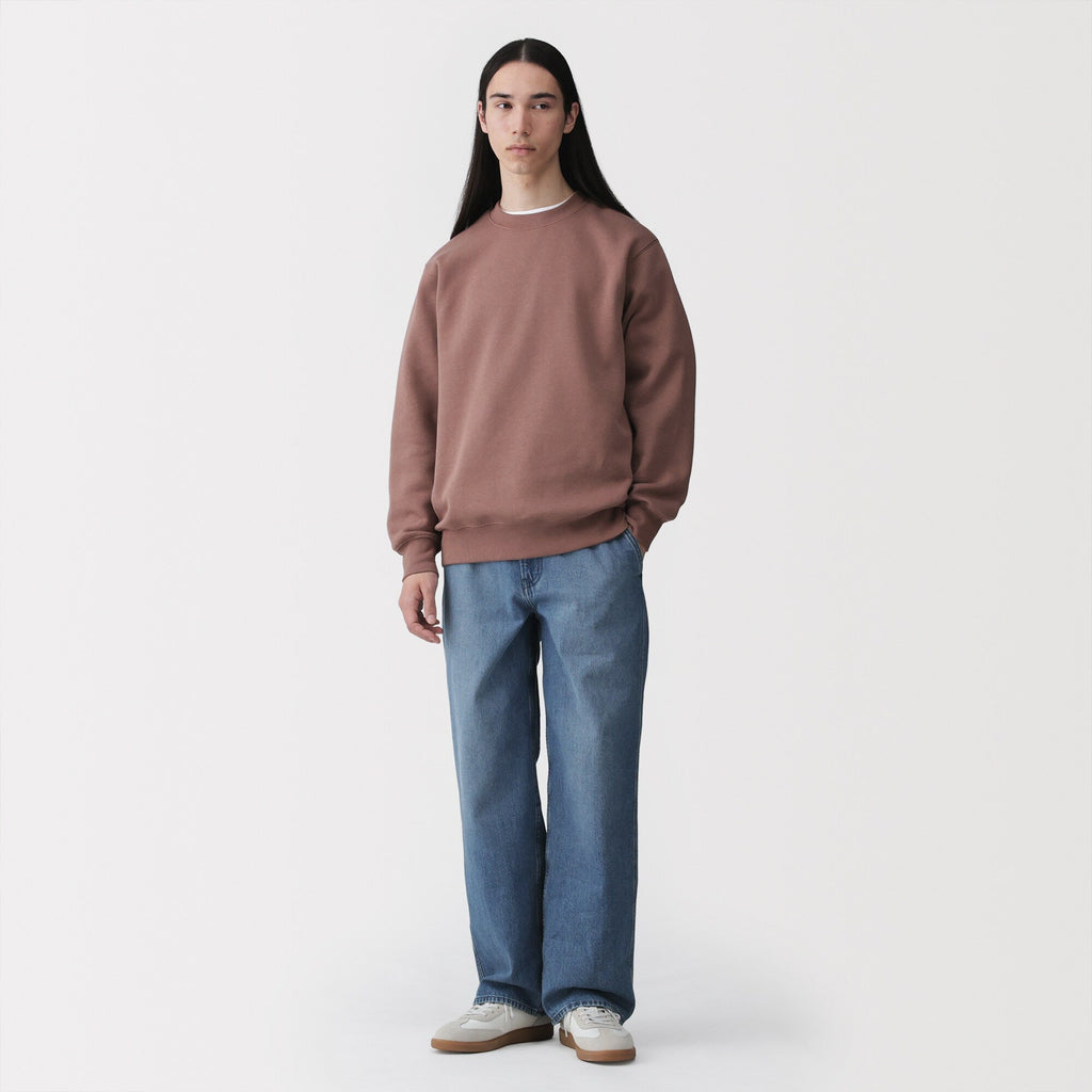 Kapok Blend Denim Wide Pants