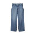 Kapok Blend Denim Wide Pants