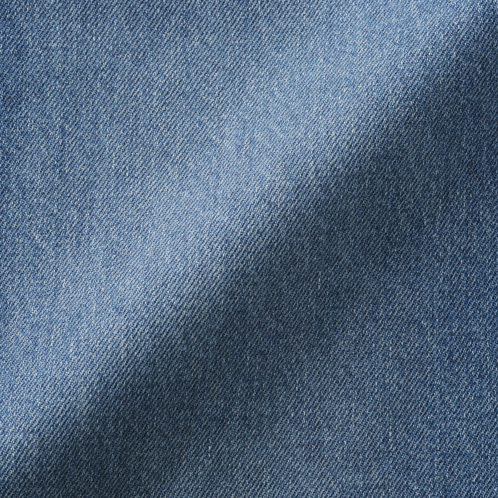 Kapok Blend Denim Wide Pants