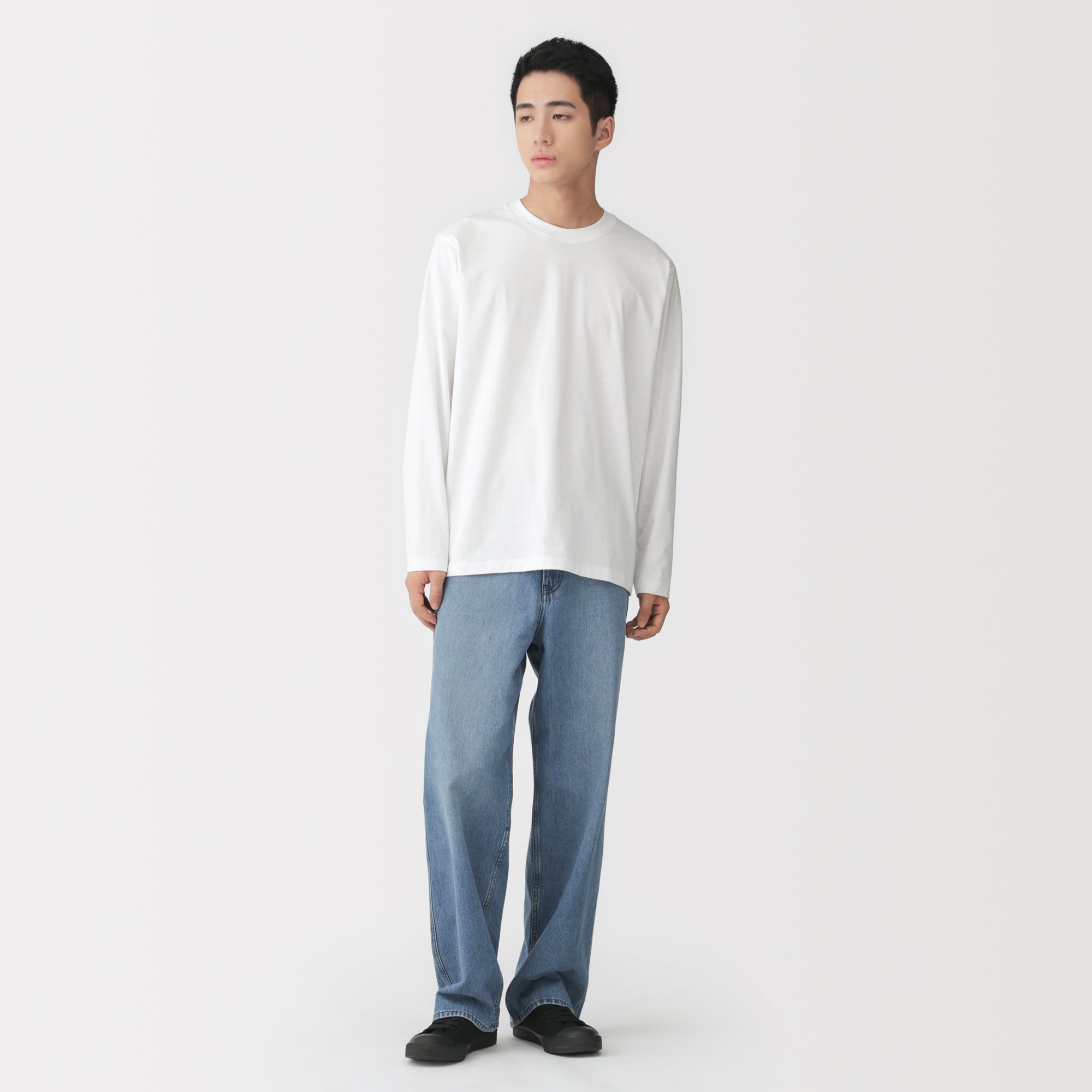 Jersey Crewneck T-Shirt