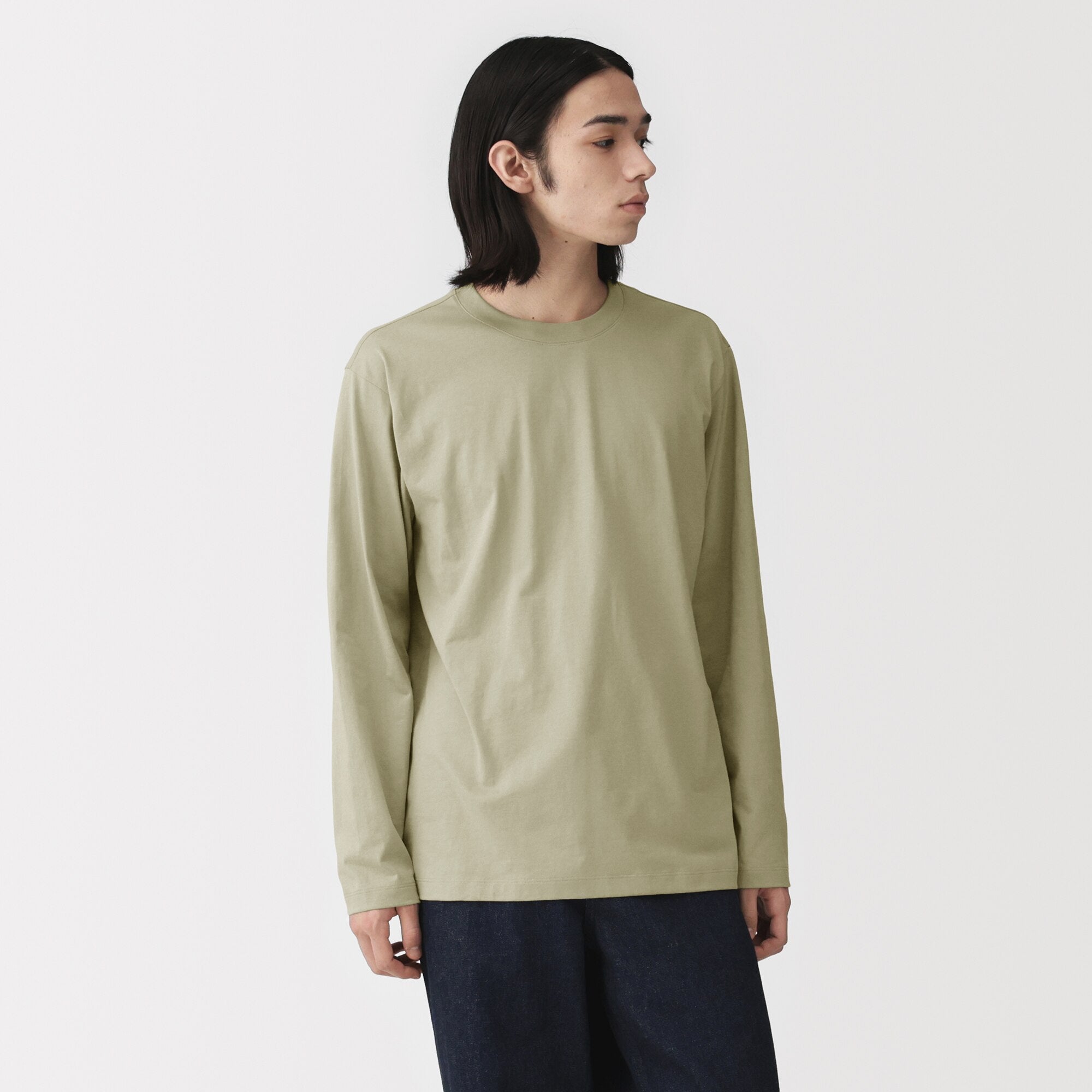 Jersey Crewneck T-Shirt