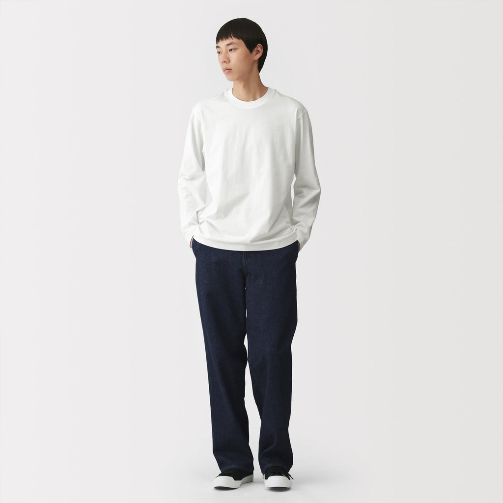 Cotton Jersey Crewneck T-Shirt