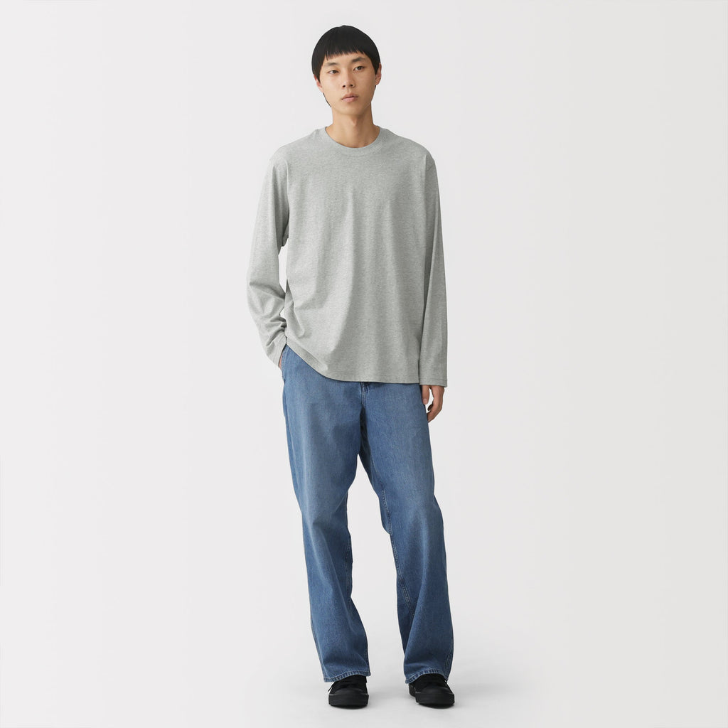 Cotton Jersey Crewneck T-Shirt
