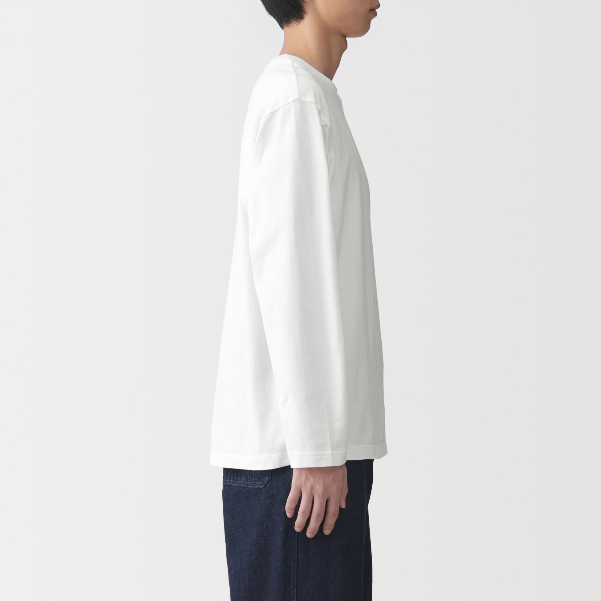 Cotton Jersey Crewneck T-Shirt