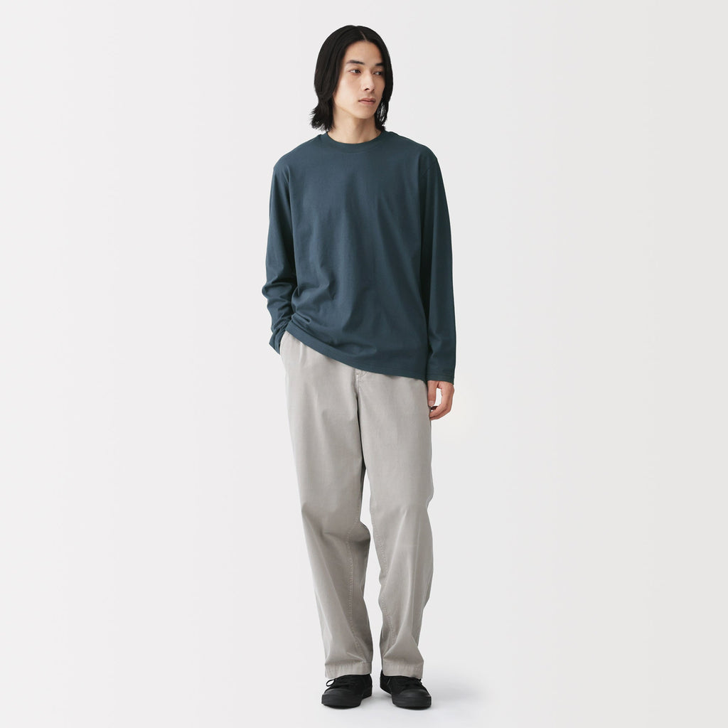 Cotton Jersey Crewneck T-Shirt