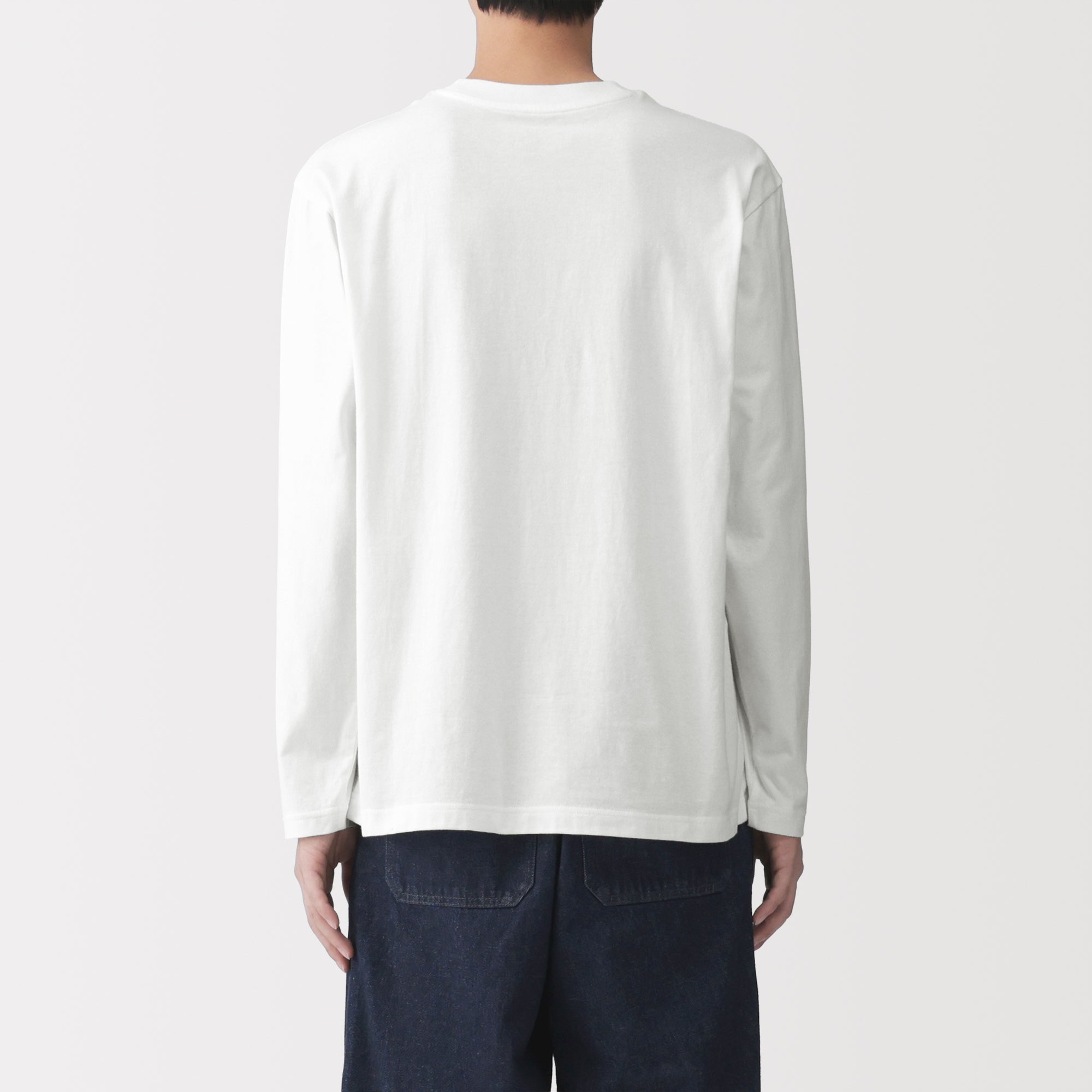 Cotton Jersey Crewneck T-Shirt