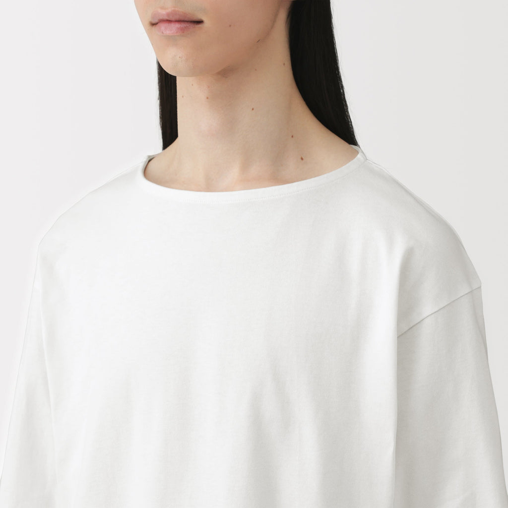Heavyweight Cotton Boatneck T-Shirt