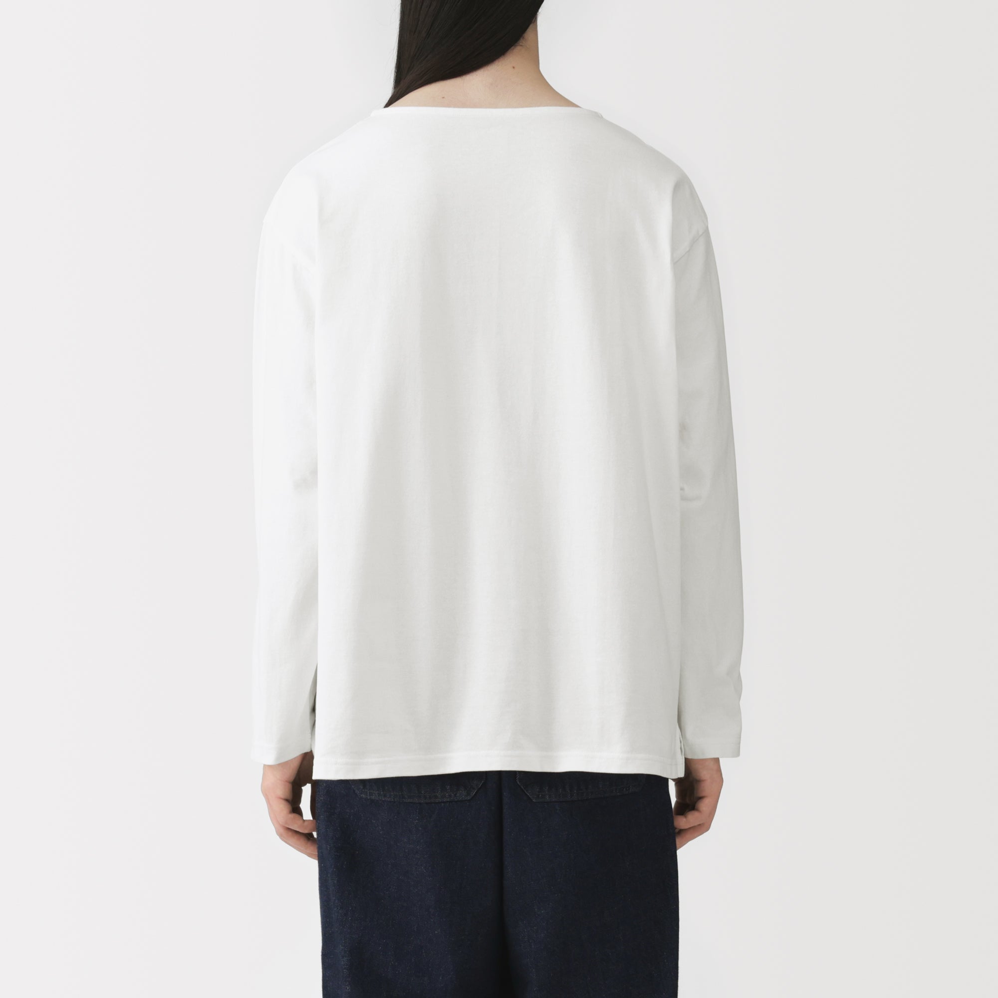 Heavyweight Cotton Boatneck T-Shirt