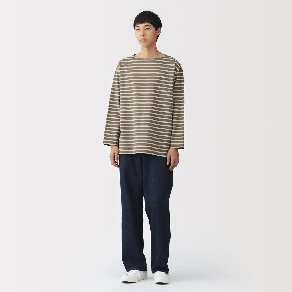 Heavyweight Cotton Boatneck T-Shirt