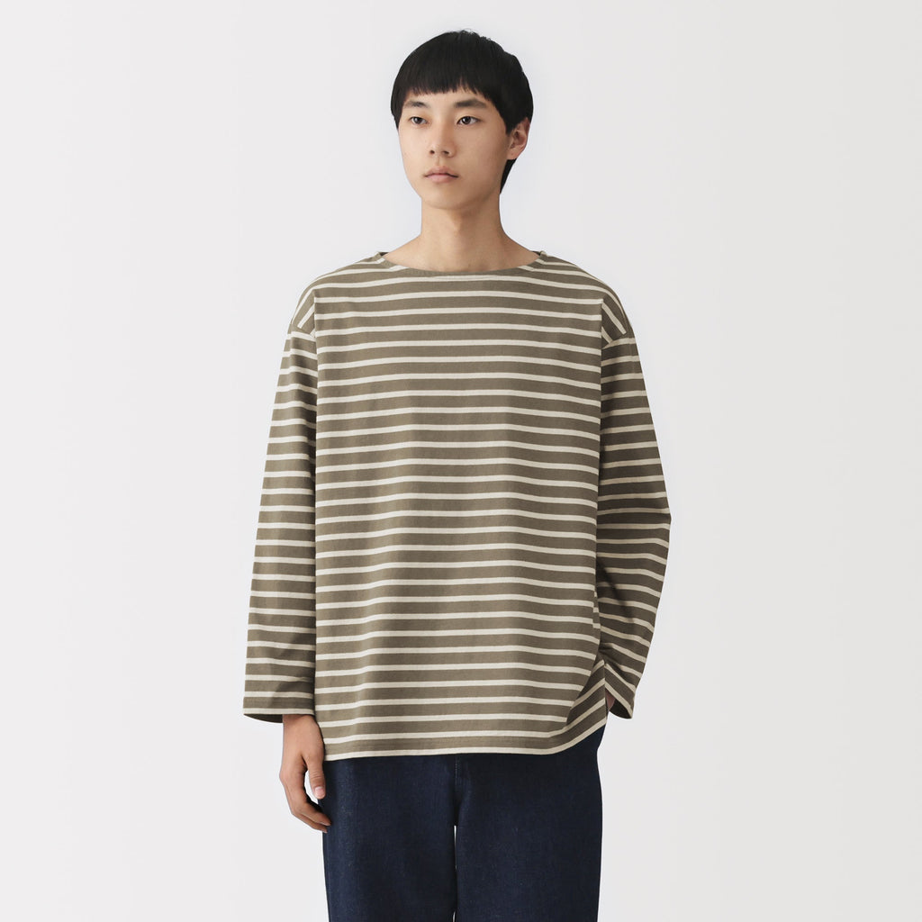 Heavyweight Cotton Boatneck T-Shirt