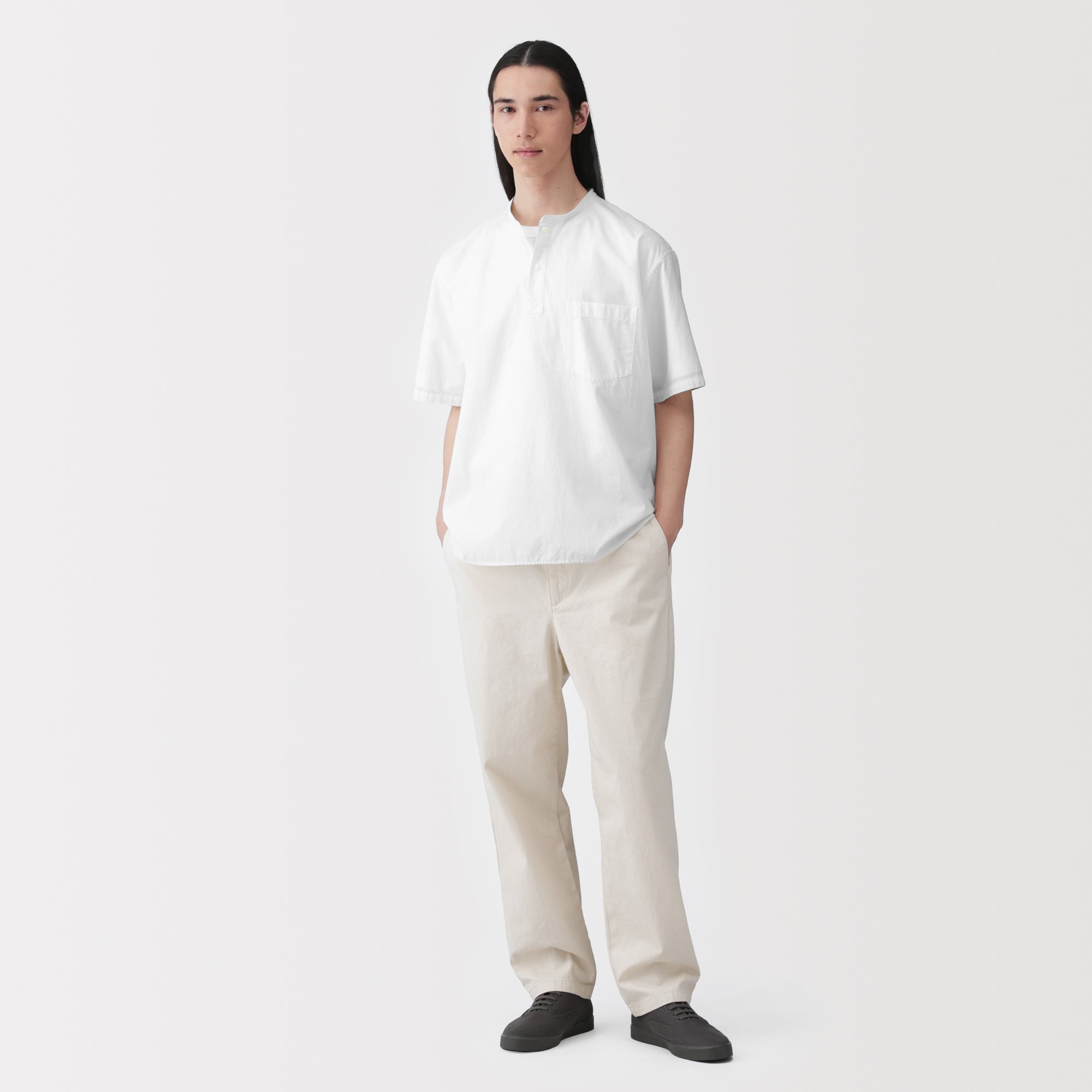Cool Touch Henley T-Shirt