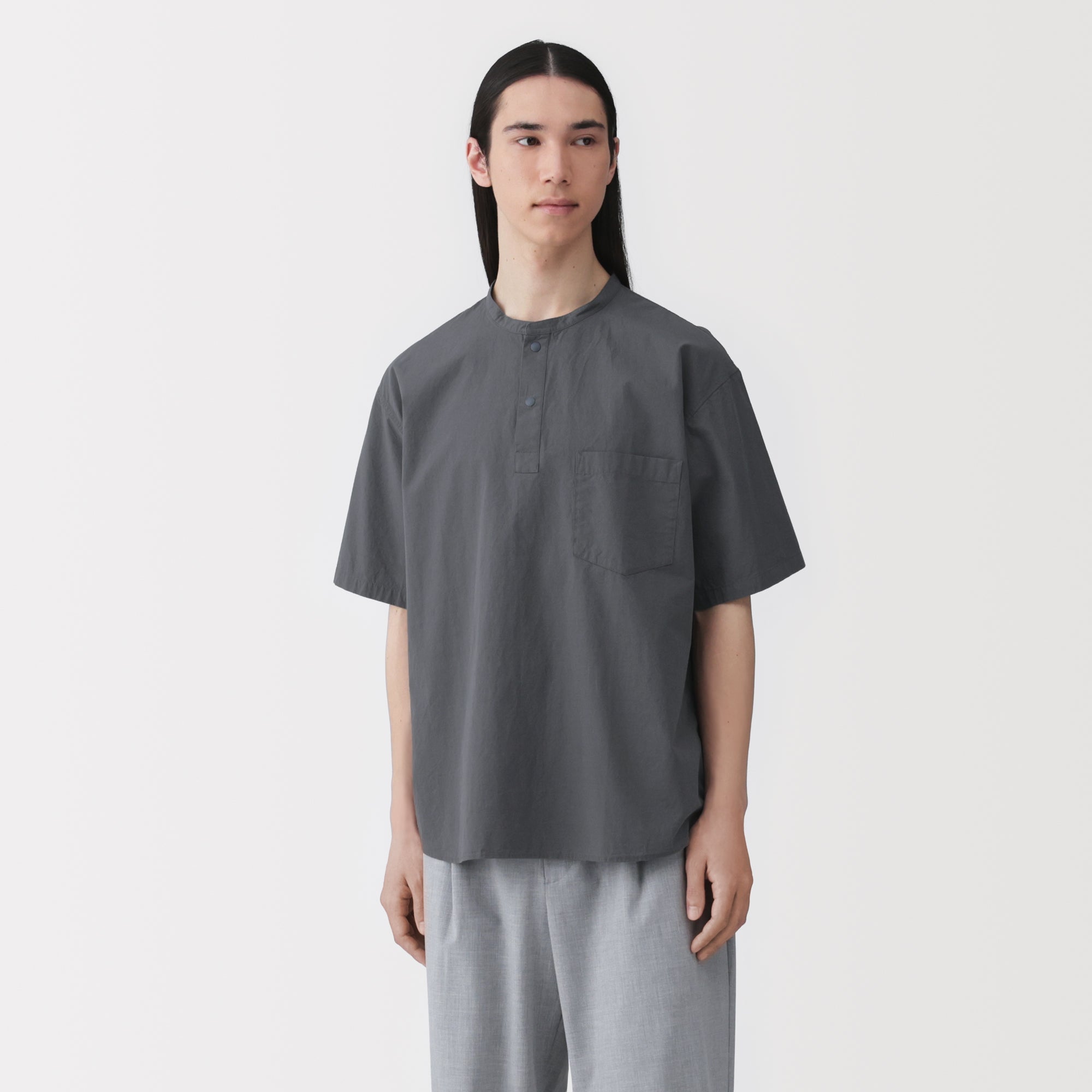 Cool Touch Henley T-Shirt