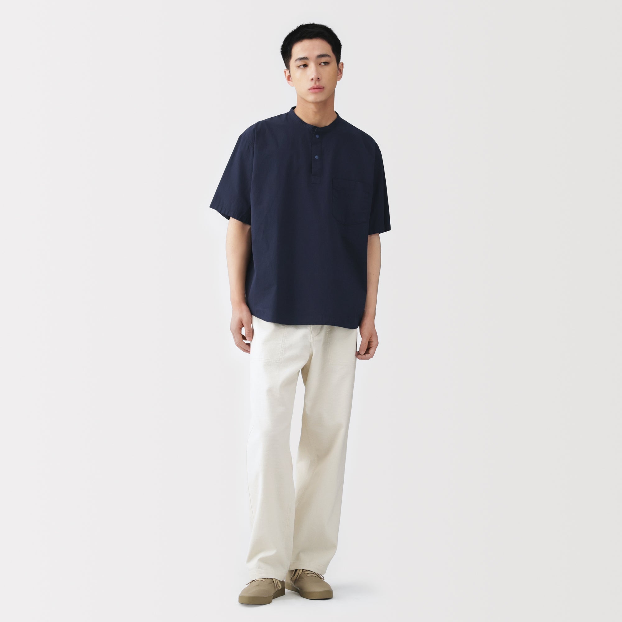 Cool Touch Henley T-Shirt