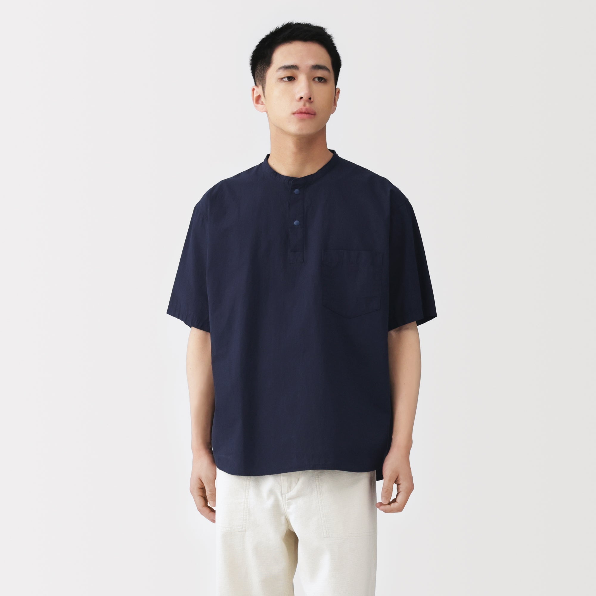 Cool Touch Henley T-Shirt
