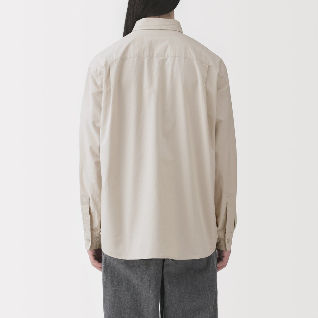 Cotton Broadcloth Overshirt