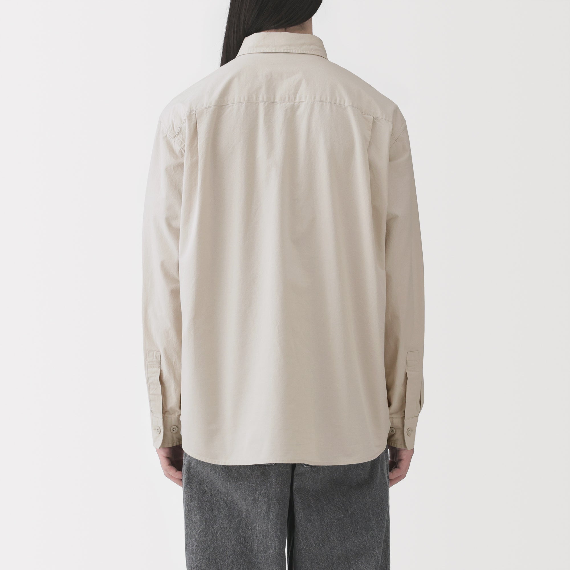 Cotton Broadcloth Overshirt