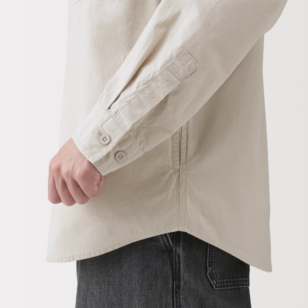 Cotton Broadcloth Overshirt